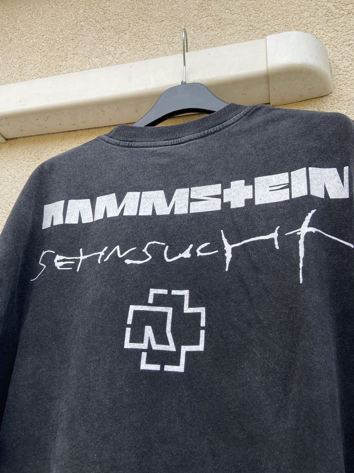 Band Tees Rammstein Vintage band Tee opium merch washed Size US L / EU 52-54 / 3 - 4 Thumbnail