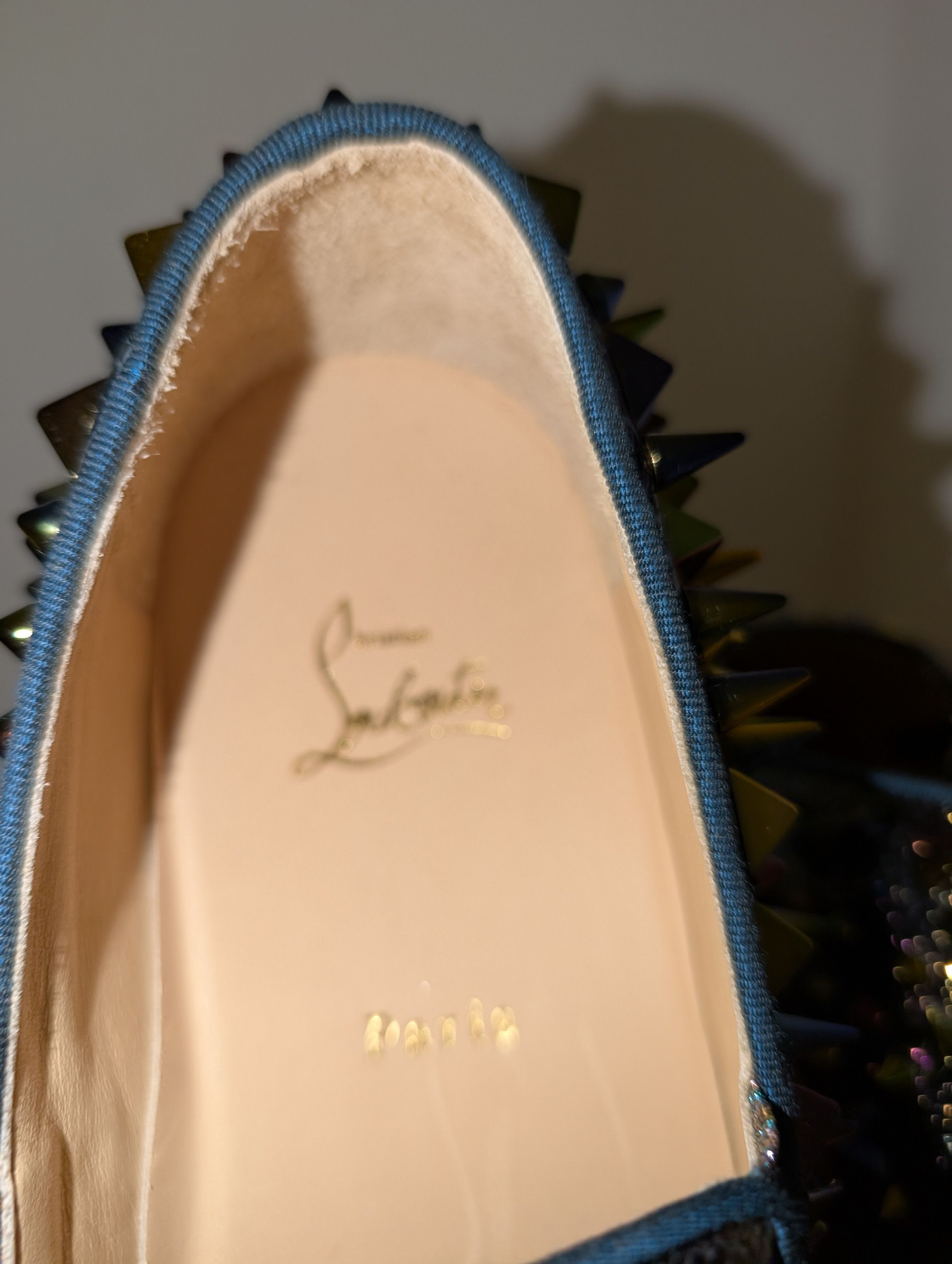 Christian Louboutin Christian Louboutin Roller Boat Pik Pik Flat Sneakers Size US 9.5 / EU 42-43 - 7 Thumbnail