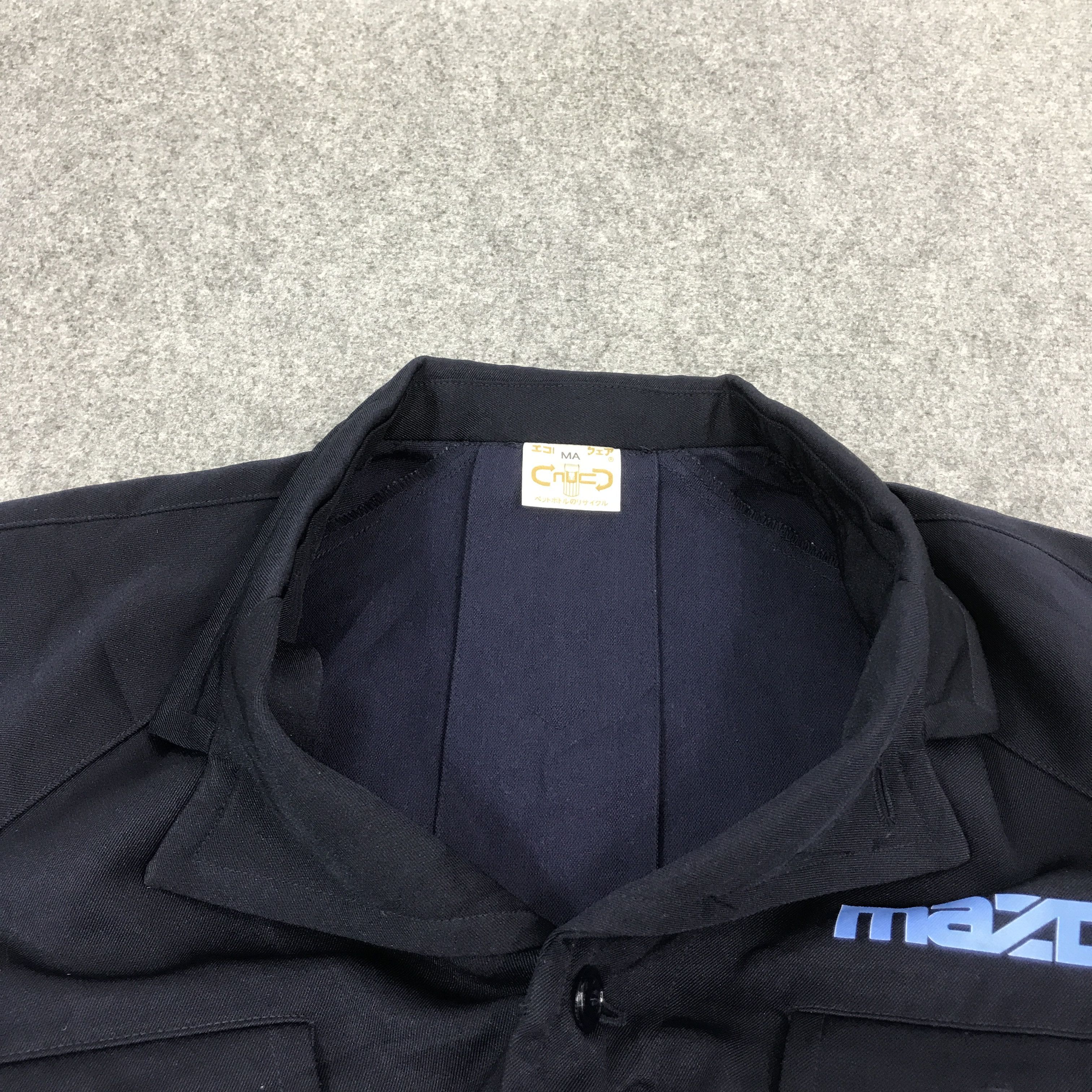 Japanese Brand VTG MAZDA RACING BOMBER NAVY JACKET Size US L / EU 52-54 / 3 - 7 Thumbnail