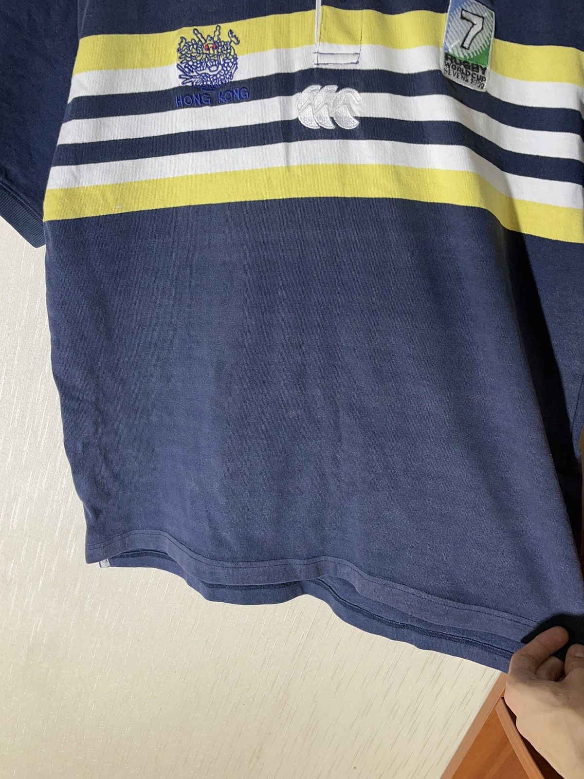 Canterbury of New Zealand × Vintage Canterbury Hong Kong rugby jersey 1999 vintage Size US M / EU 48-50 / 2 - 11 Thumbnail
