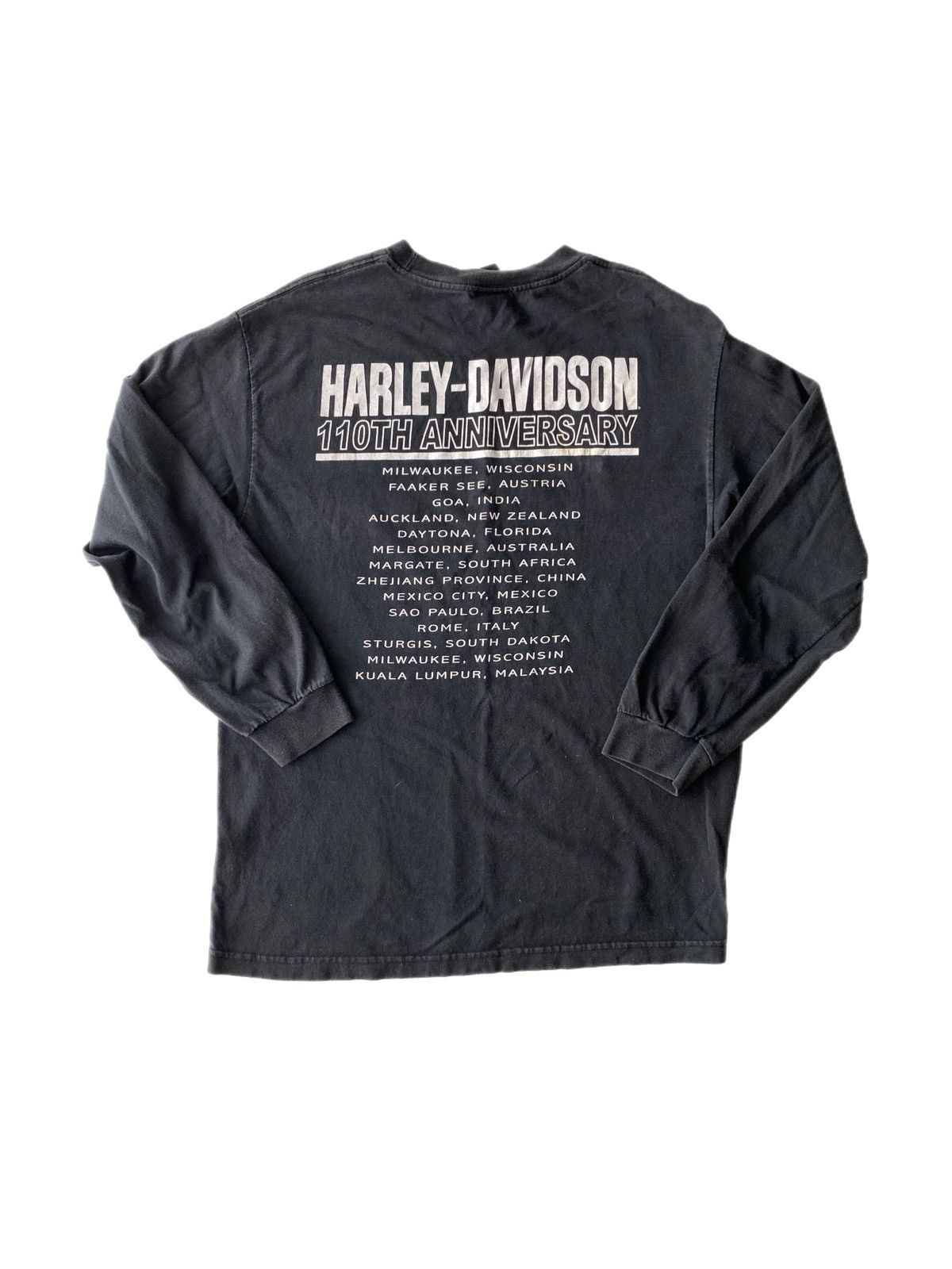 Harley Davidson × Vintage Harley Davidson 110th Anniversary Longsleeve Size US L / EU 52-54 / 3 - 3 Thumbnail