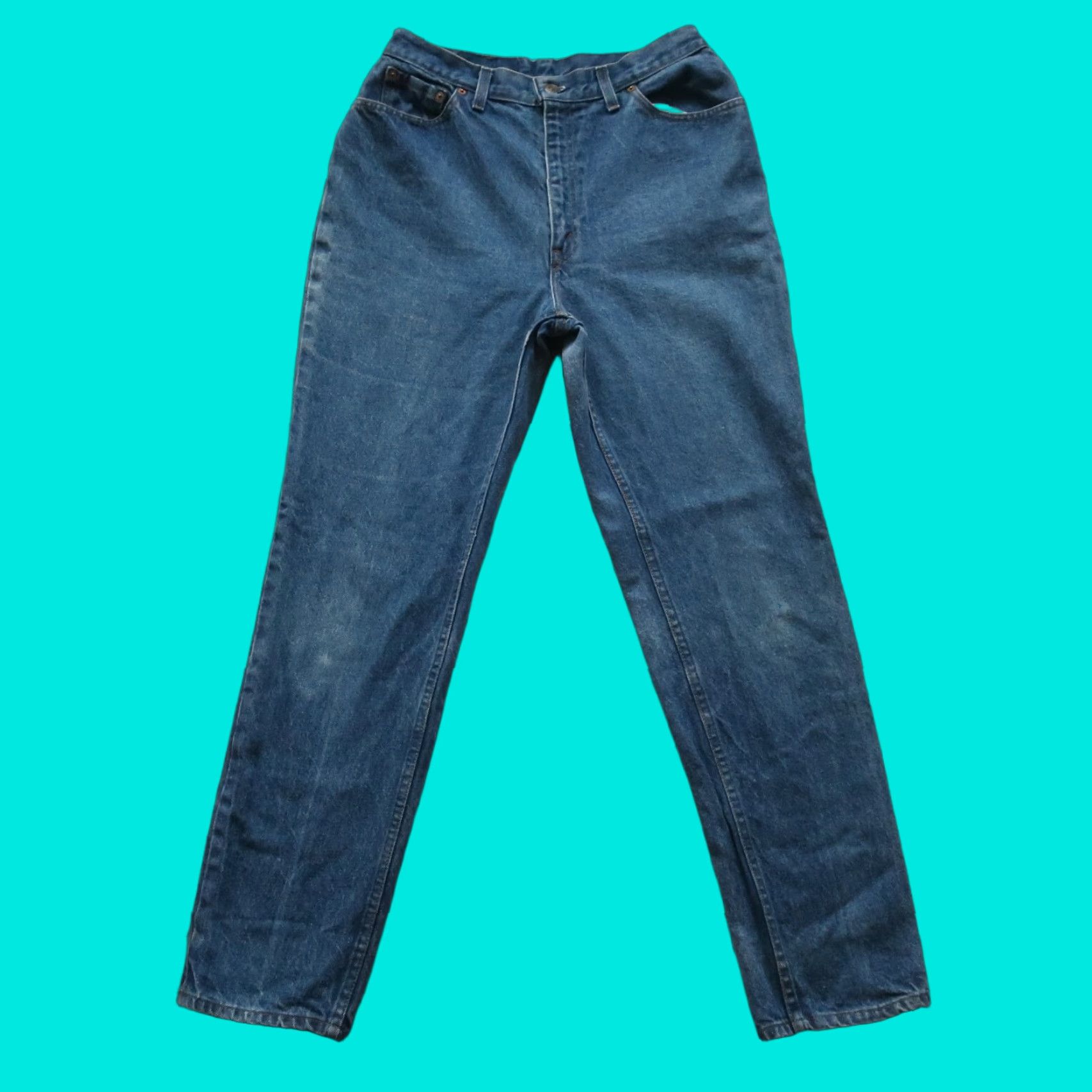 Vintage VINTAGE Levis 505 Denim Jeans Men Jeans 28-29" 30 Medium Wash 34" XS? Size US 30 / EU 46 - 1 Thumbnail