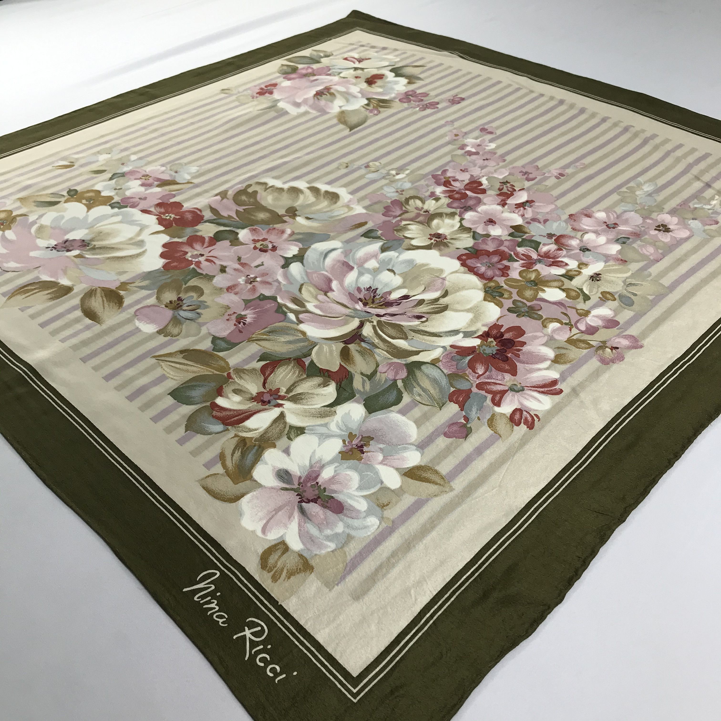 Nina Ricci Vintage Nina Ricci Silk Scarf Size ONE SIZE - 3 Thumbnail