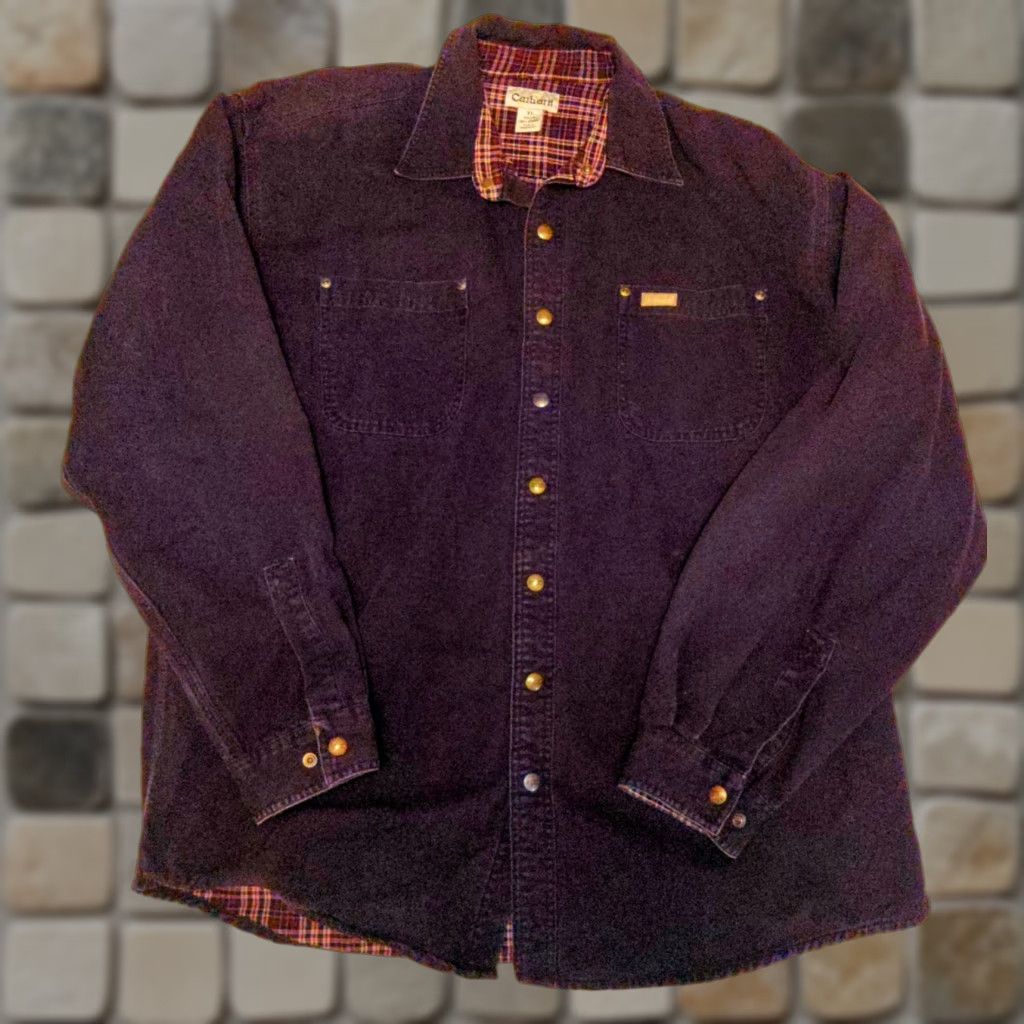 Carhartt VINTAGE Carhartt Chore Jacket XL Blue Size US XL / EU 56 / 4 - 1 Thumbnail