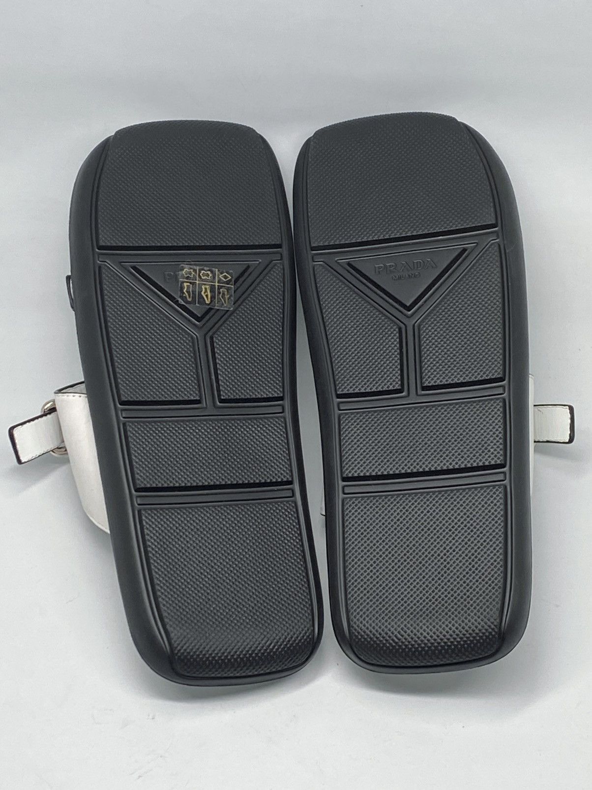 Prada Prada Double Buckle Sandal With Metallic Soles size 39.5 Size US 9.5 / IT 39.5 - 15 Thumbnail