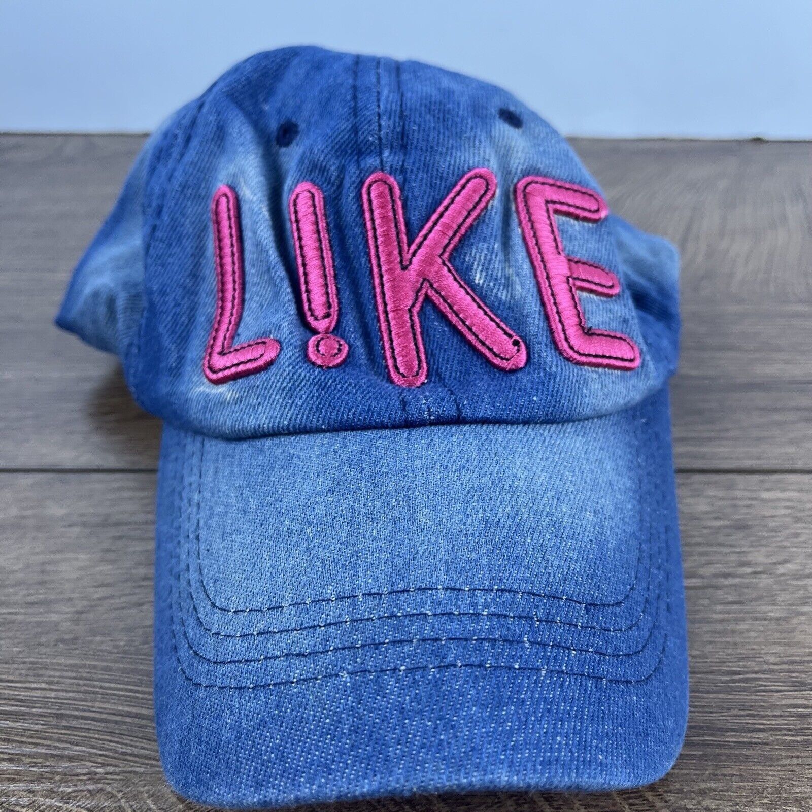 Other LIKE Hat Like Hat Blue Cap Adjustable Blue Adult Size Hat Size ONE SIZE - 1 Thumbnail
