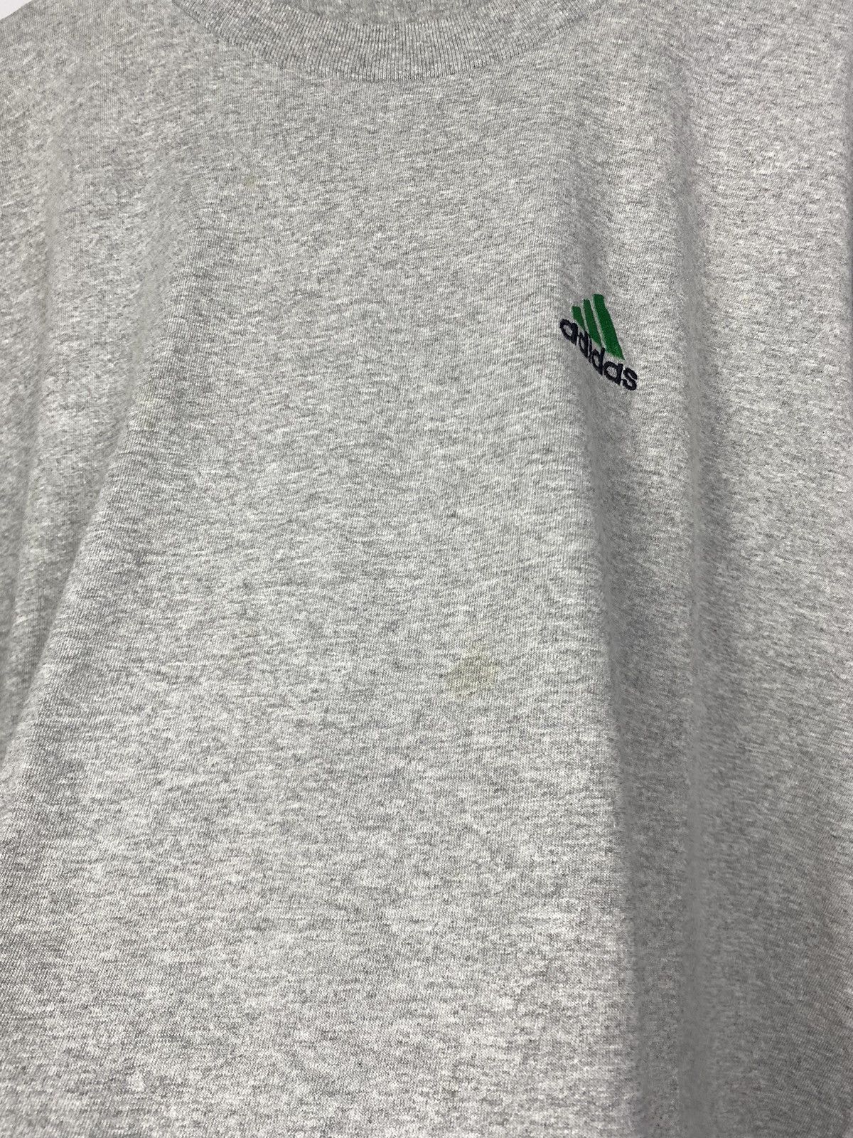 Adidas × Vintage Vintage 90s Adidas Blank small Logo t shirt Y2K Size US XL / EU 56 / 4 - 5 Thumbnail