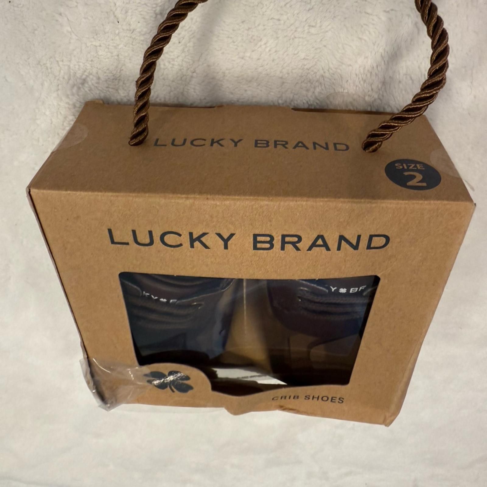 Lucky Brand Lucky Brand Crib Shoes brown faux leather slip on SZ 2 Size US 5 / EU 37 - 3 Thumbnail