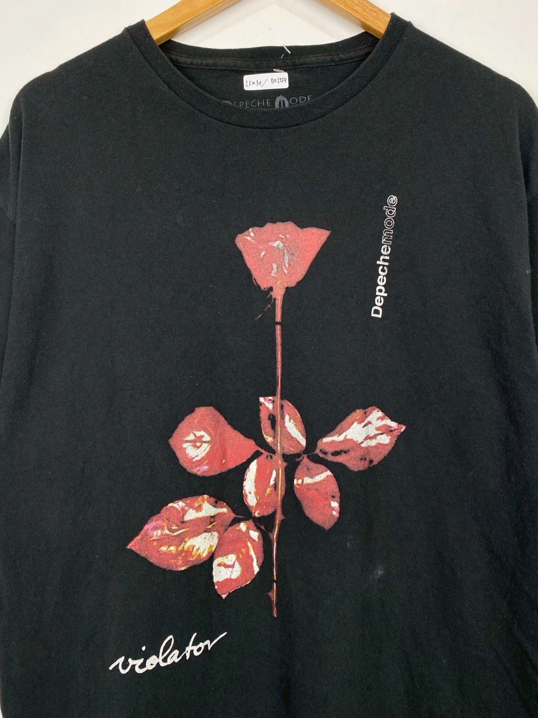 Band Tees Depeche Mode Violator T-Shirts XL DO2174 Size US XL / EU 56 / 4 - 1 Thumbnail