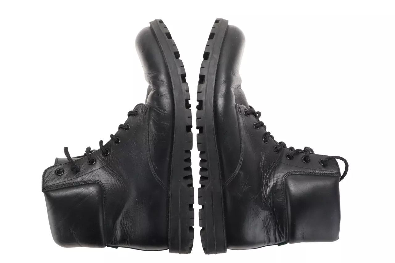 Gucci GUCCI Shoes Men's UK 8.5 Black Leather Ankle Top Boots Size US 9.5 / EU 42-43 - 10 Thumbnail