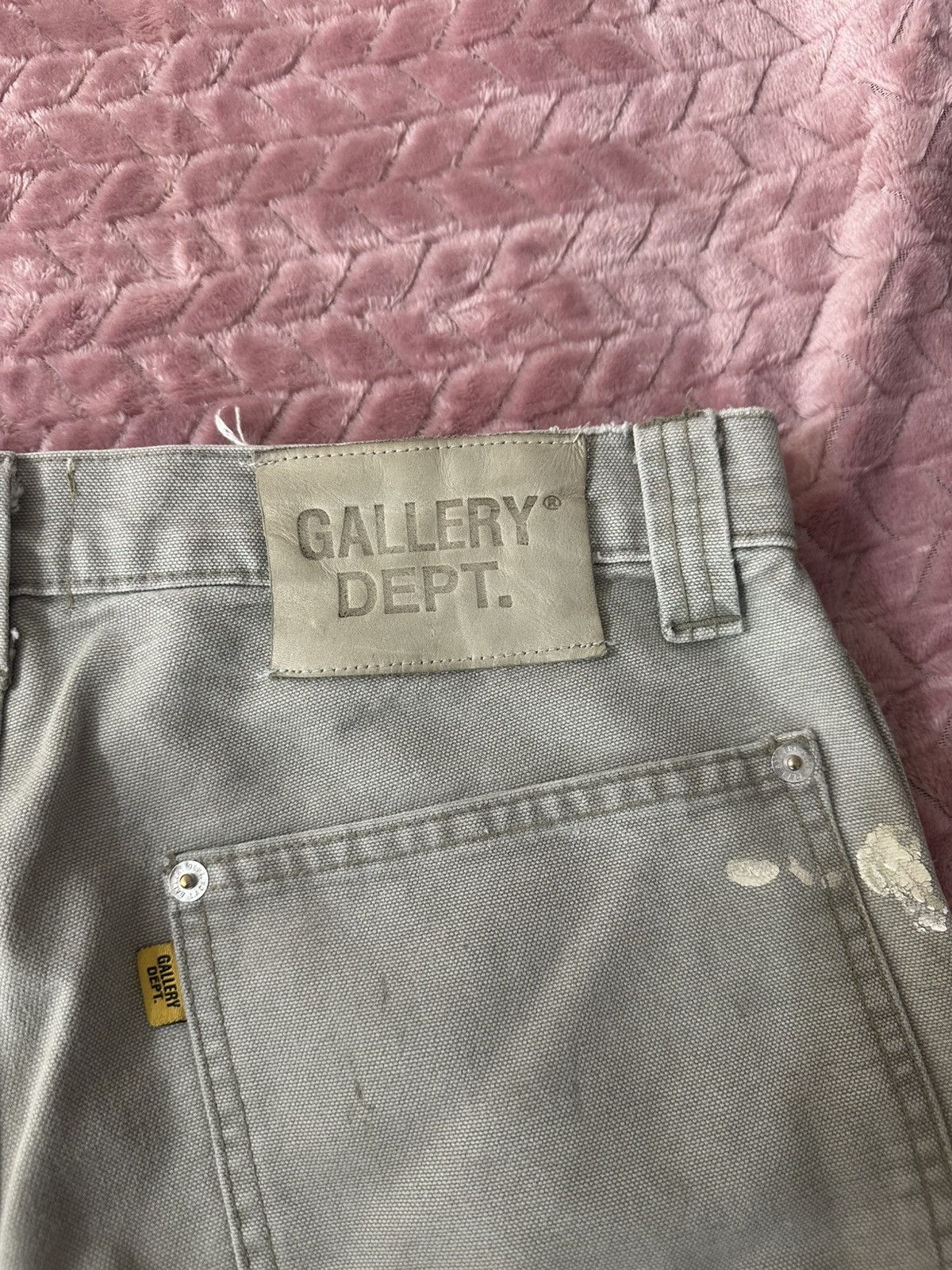 Gallery Dept. Gallery dept la flare carpenter pants cement grey Size US 31 - 18 Thumbnail
