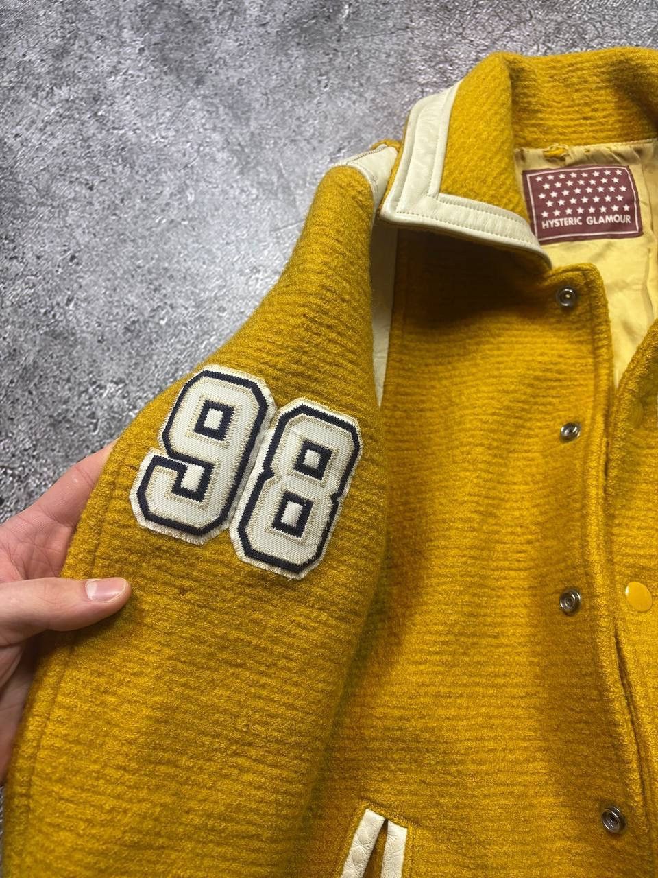 Hysteric Glamour Hysteric Glamour Heavy Vintage Varsity Jacket Japan Style Size S / US 4 / IT 40 - 10 Thumbnail