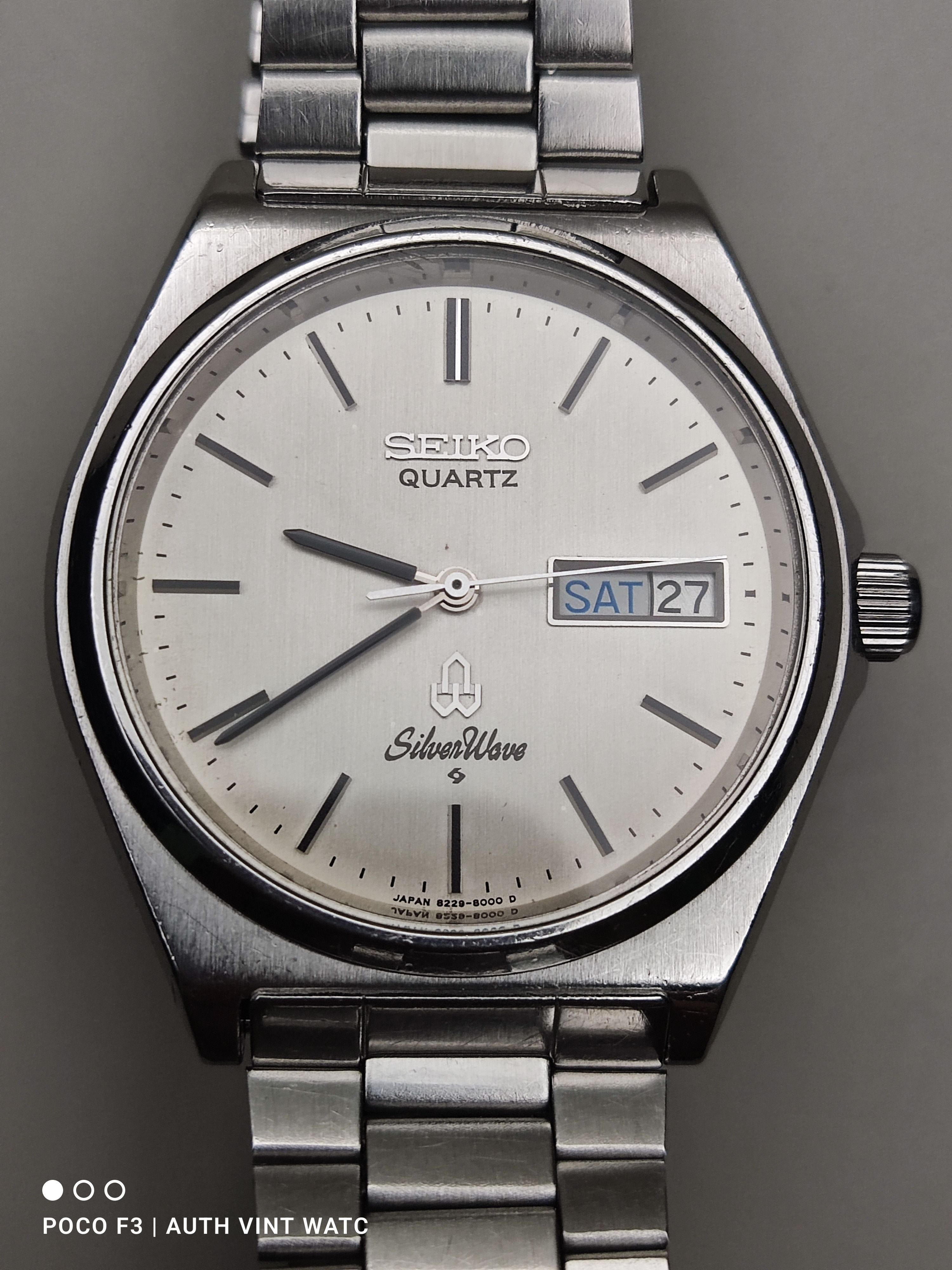 Seiko Rare Authentic Vintage Seiko Quartz SilverWave 8229-8000 Size ONE SIZE - 6 Thumbnail