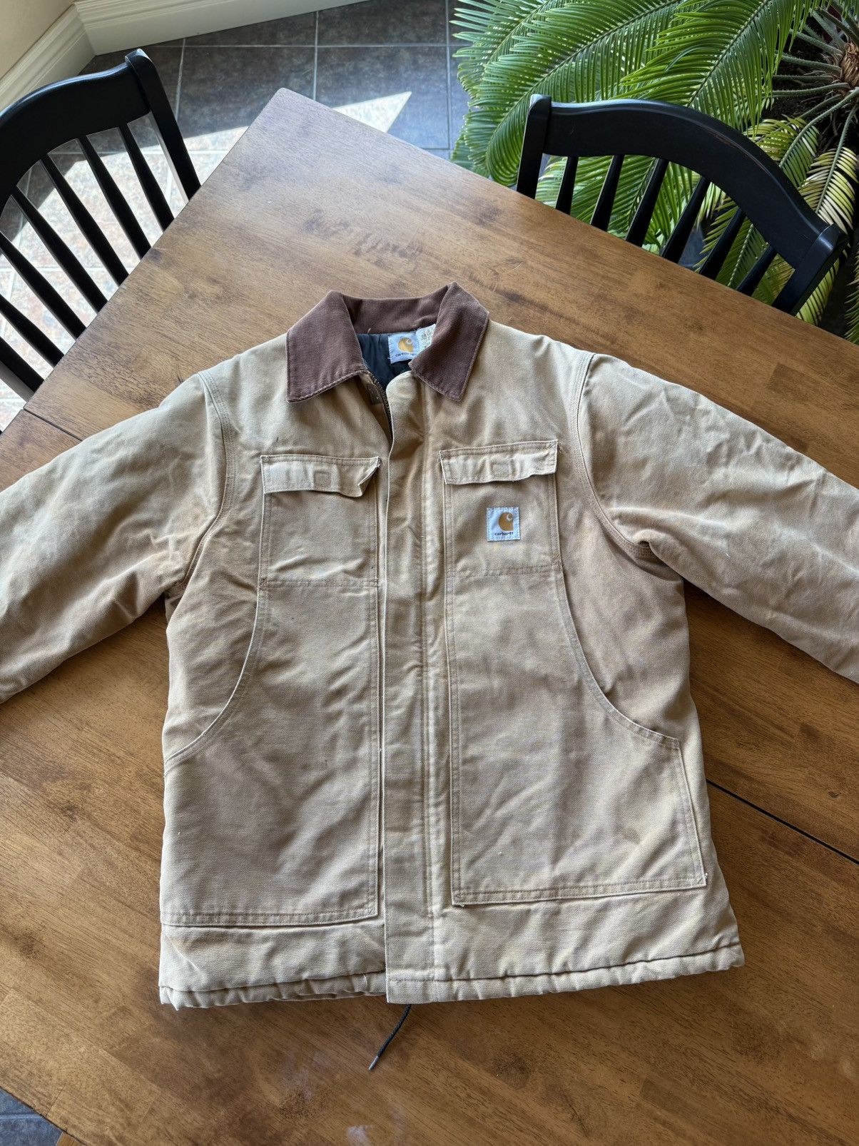 Carhartt Vintage Worn Carhartt Jacket Size US XL / EU 56 / 4 - 1 Thumbnail