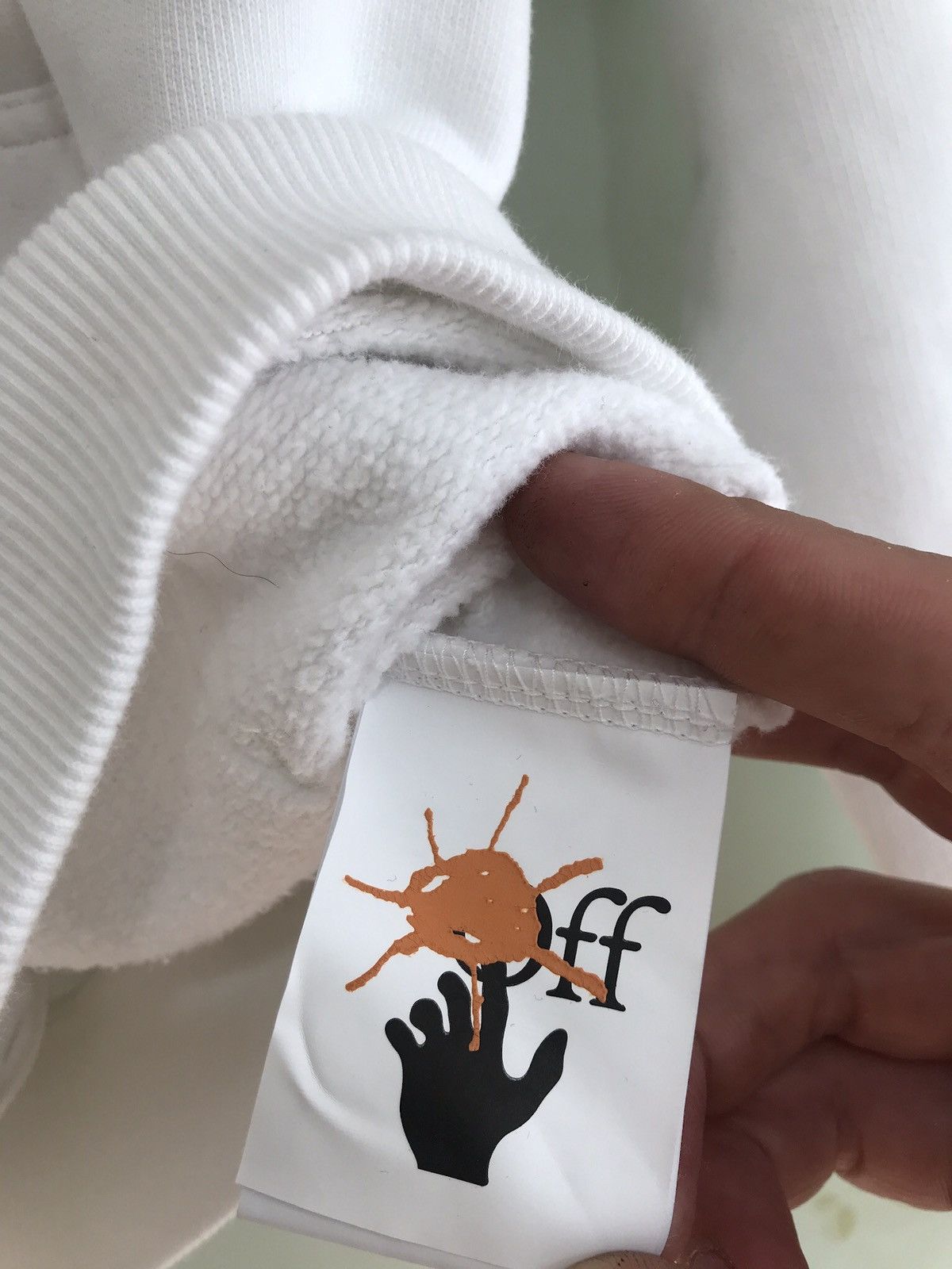 Off-White Off-White Virgil Adloh Kids Logo Printed Zipped Hoodie Size US XXS / EU 40 - 10 Thumbnail