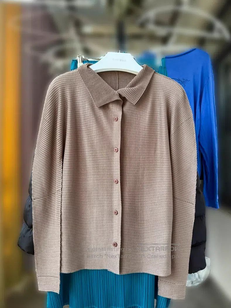 Issey Miyake Issey Miyake size:one size Brown Cardigan Size XXS / US 00 / IT 34 - 2 Thumbnail