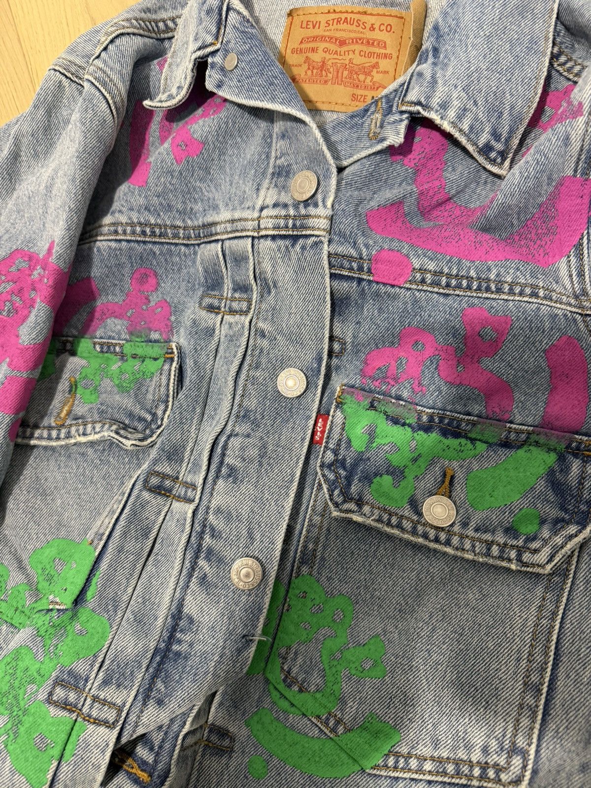 DENIM TEARS Denim Tears Levis Jean Jacket Size US M / EU 48-50 / 2 - 8 Thumbnail