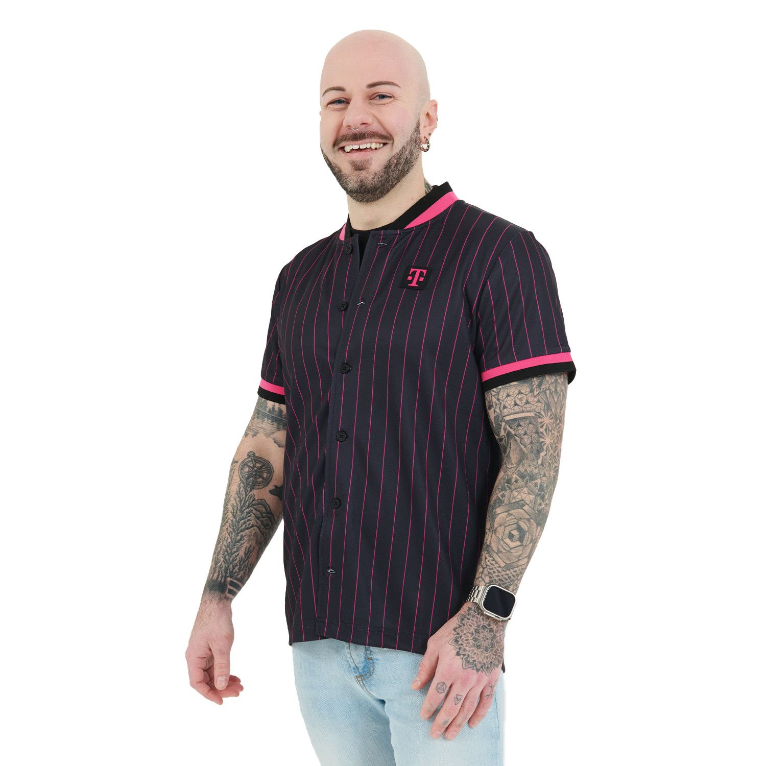 Other T-Mobile Black Baseball Jersey - L - Black Size US L / EU 52-54 / 3 - 1 Thumbnail