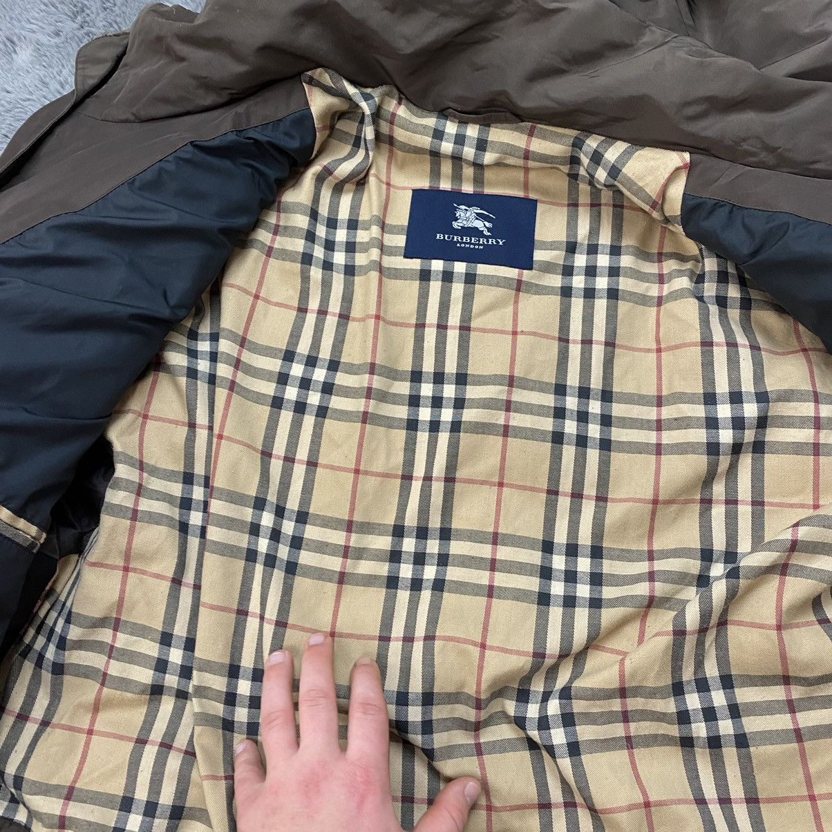 Burberry Vintage Burberry Jacket Brown Colour Rare 54 Size US L / EU 52-54 / 3 - 9 Thumbnail
