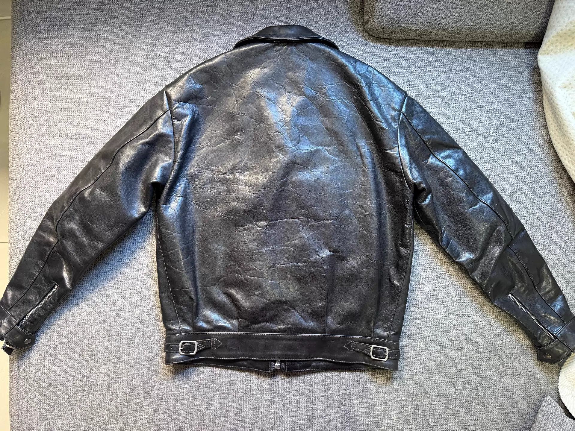 Other Eastman German Flight Jkt 38 Horsehide Roughout Size US XXS / EU 40 - 2 Thumbnail