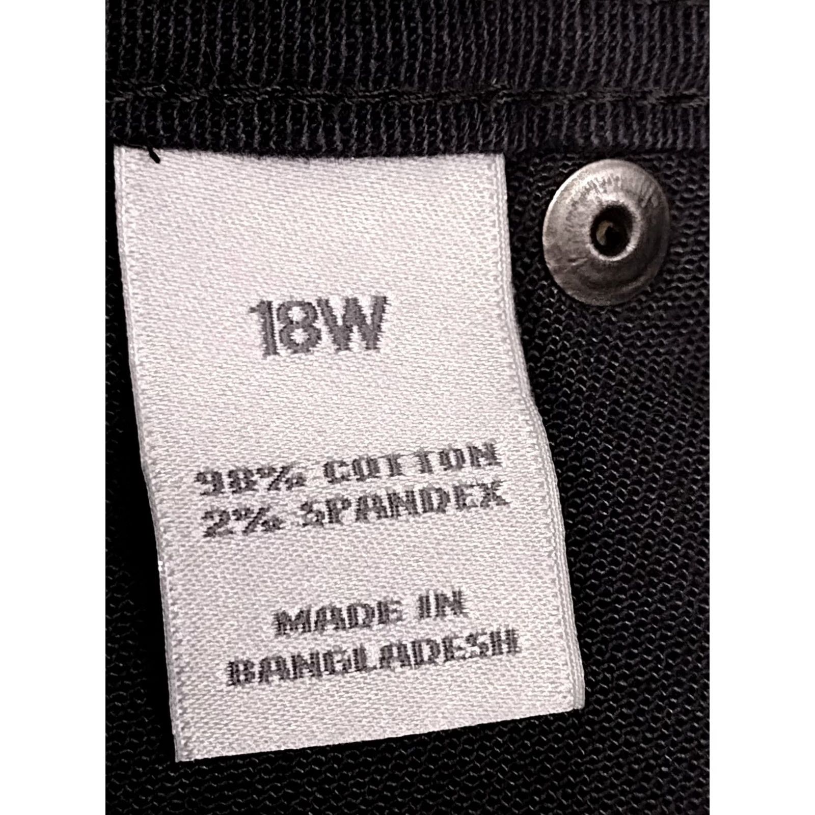 Vintage Fashion Bug Jeans Shirt? No — Actually: Fashion Bug Jeans Gray 18W Stretch Bootcut Flap Pocket Denim 90s Womens Size 18W Size 40" / US 18 - 6 Thumbnail