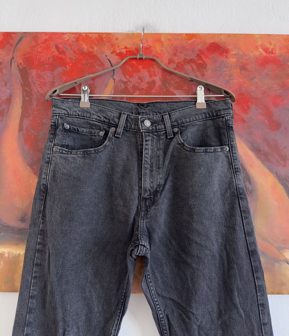 Levi's Levis 515 Gray Denim Jeans Pants Size 33/30 Size US 33 - 4 Thumbnail