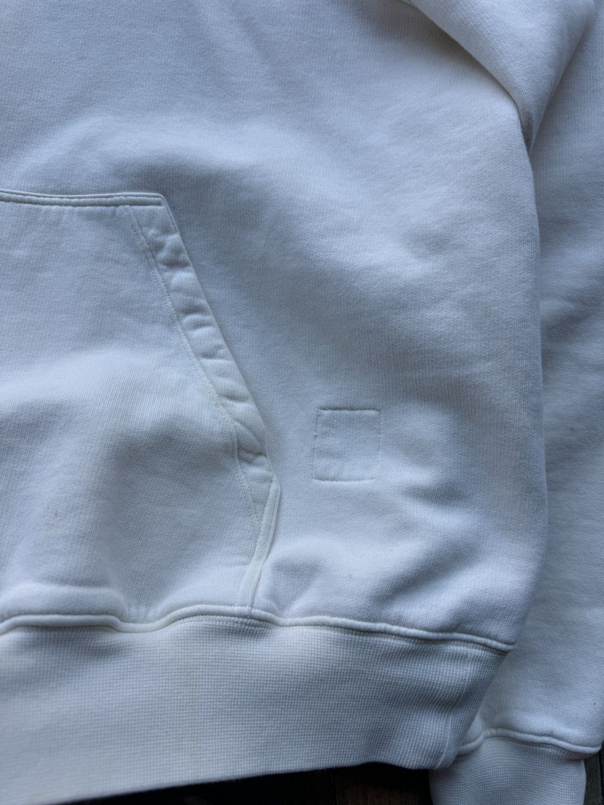 Rick Owens Rick Owens DRKSHDW Natural Reverse Drawstring Hoodie - XL Size US XL / EU 56 / 4 - 5 Thumbnail