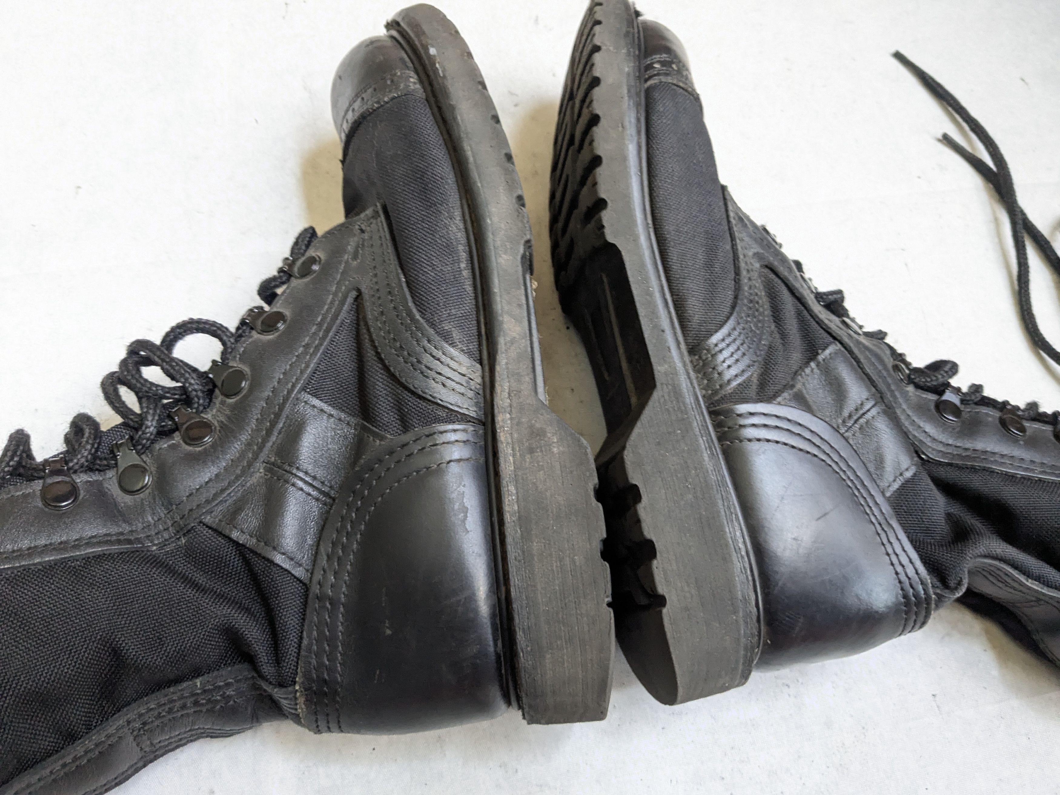 Corcoran Corcoran Combat Boots Black 7 Leather Lace Up USA Size US 7 / EU 40 - 8 Thumbnail