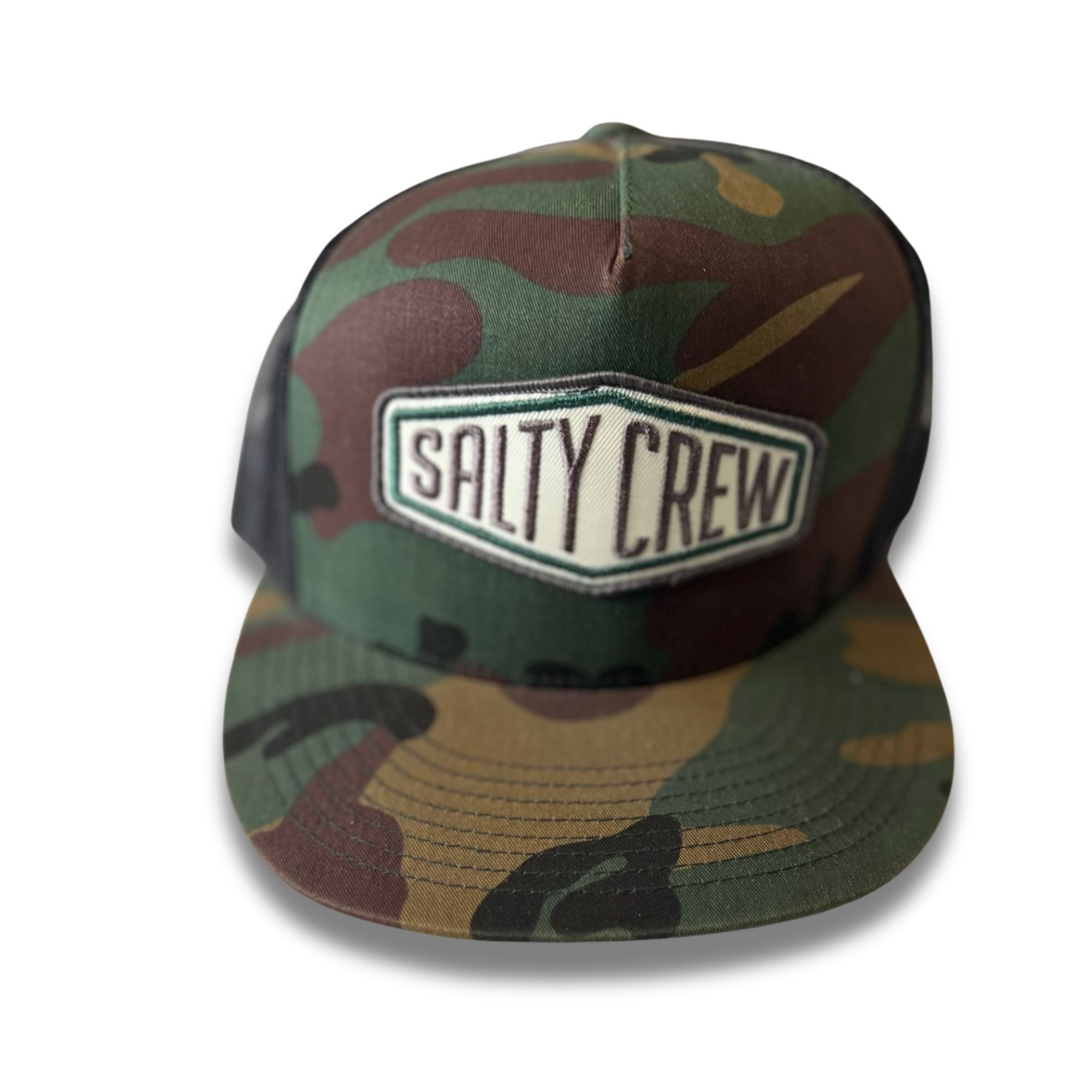 Other Salty Crew Camo Snapback Hat Adjustable Mesh Back Mens/Women Size ONE SIZE - 2 Thumbnail