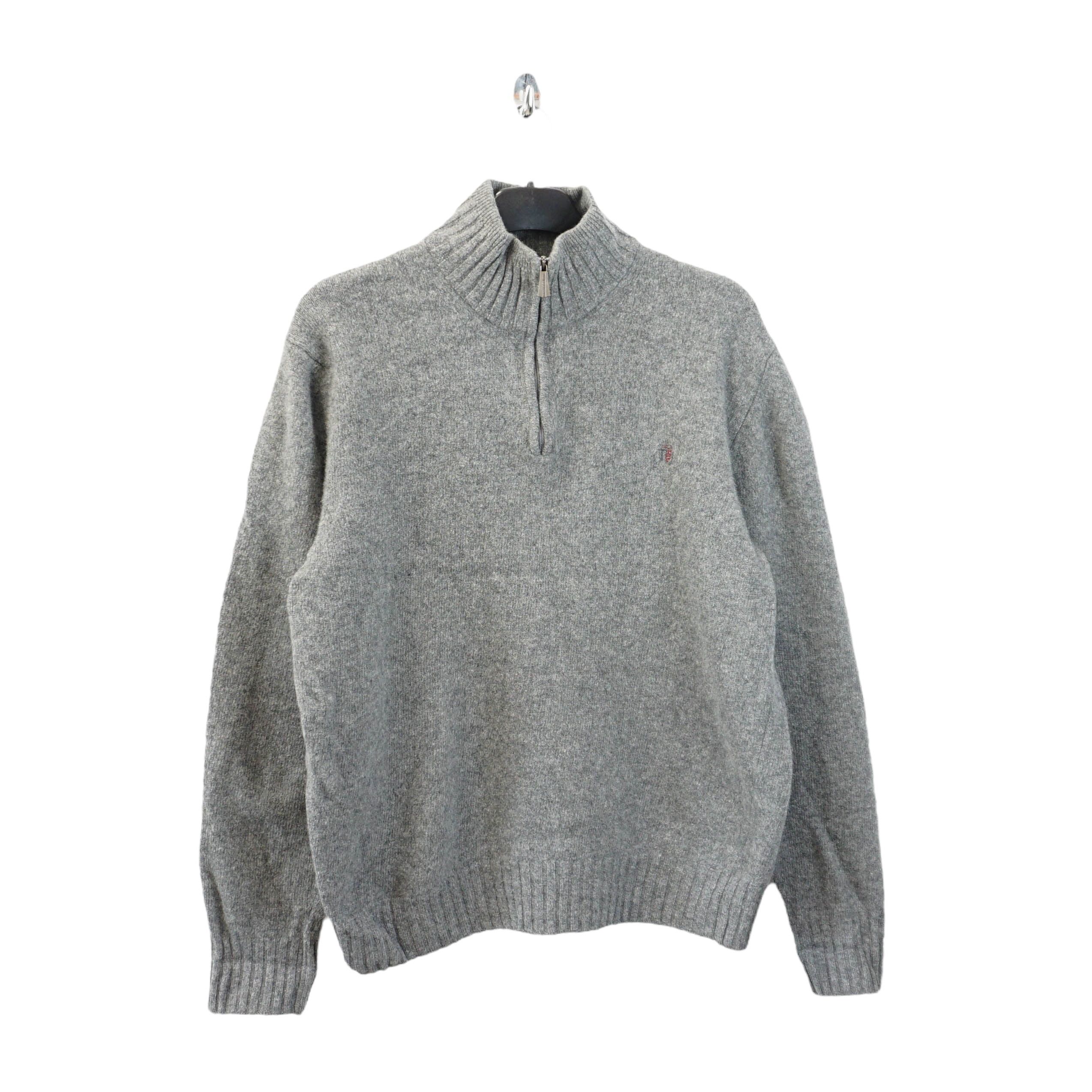 Trussardi × Vintage Archive Trussardi Jeans Wool Sweater Size US L / EU 52-54 / 3 - 1 Thumbnail