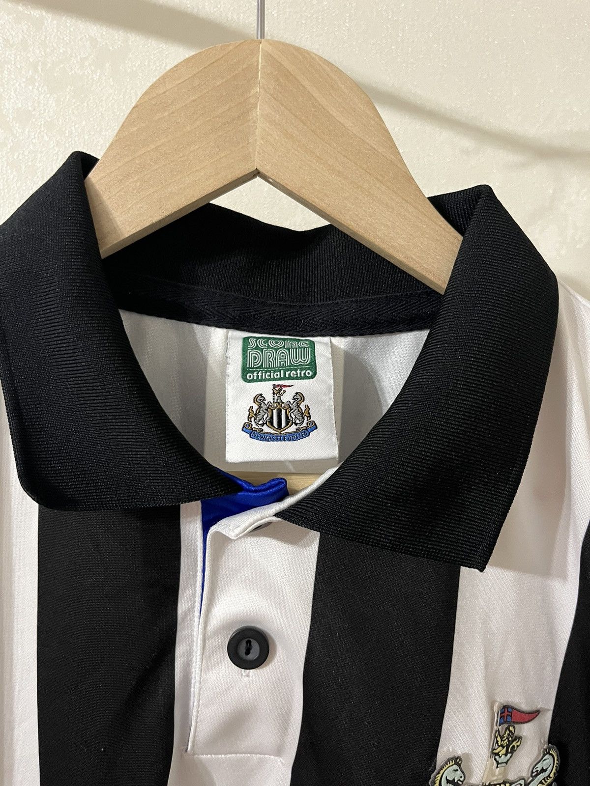 Other Score Draw Newcastle 90s Retro Jersey Size US XL / EU 56 / 4 - 2 Thumbnail