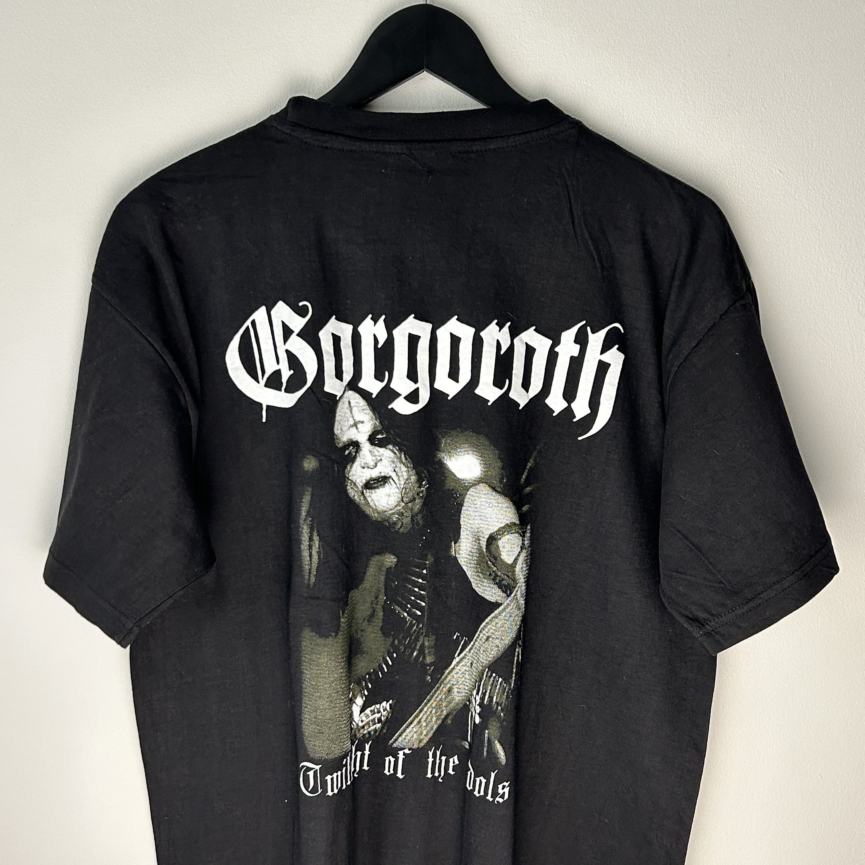 Band Tees Vintage Gorgoroth Twilight of the Idols Band T-shirt Size US XL / EU 56 / 4 - 4 Thumbnail