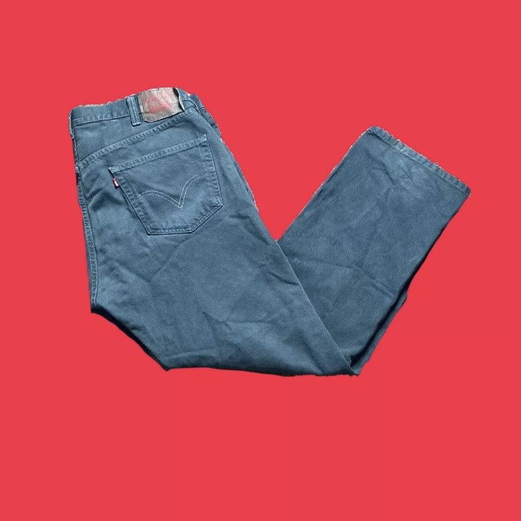 Levi's × Vintage Vintage Levis 501 Navy Blue Jeans 40 Waist 30 Length Size US 40 / EU 56 - 1 Thumbnail