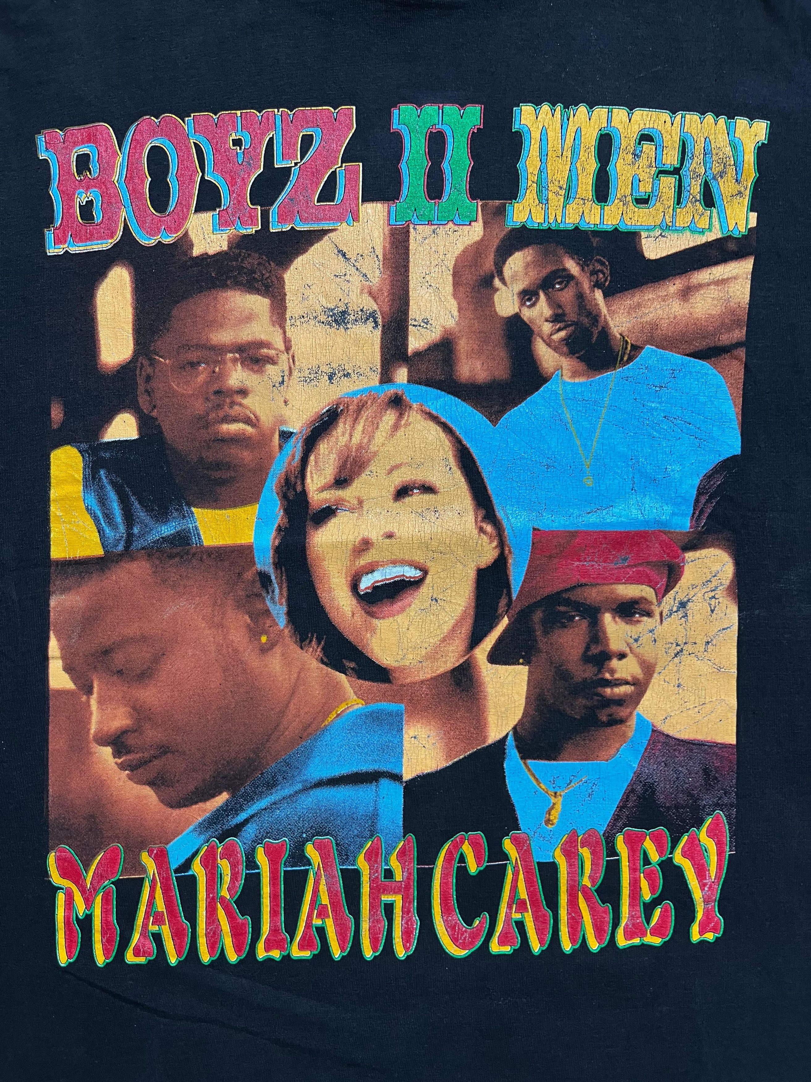 Band Tees Vintage Mariah Carey Raptee 90s Size US L / EU 52-54 / 3 - 3 Thumbnail