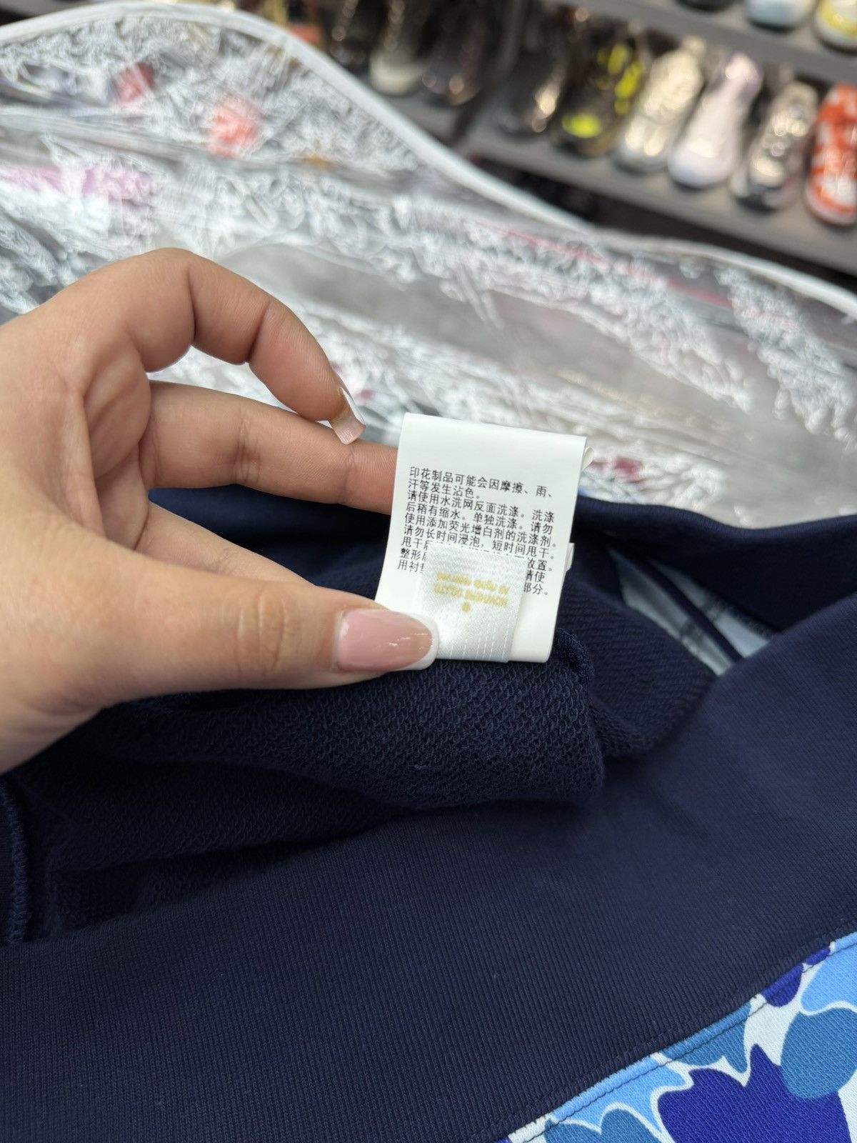 Bape Bape ABC Blue Camo Side Shark Shorts Size US 36 / EU 52 - 11 Thumbnail