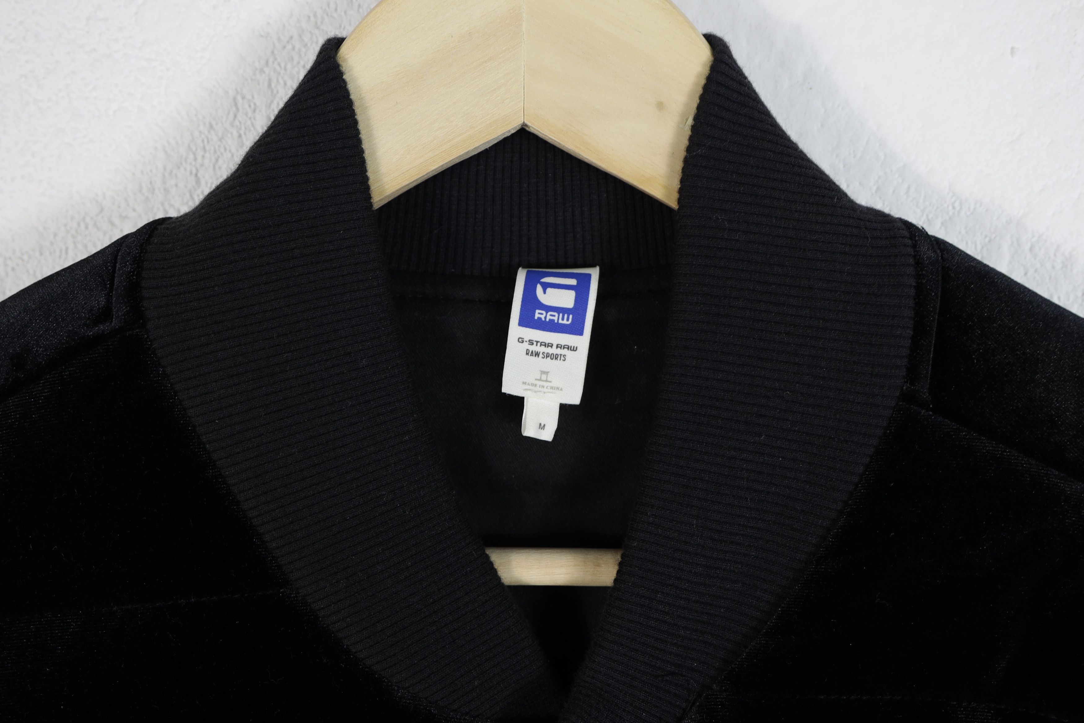 G-Star G-Star Raw Sport Logo Black Velour Bomber Jacket M size Y2K Size US M / EU 48-50 / 2 - 6 Thumbnail