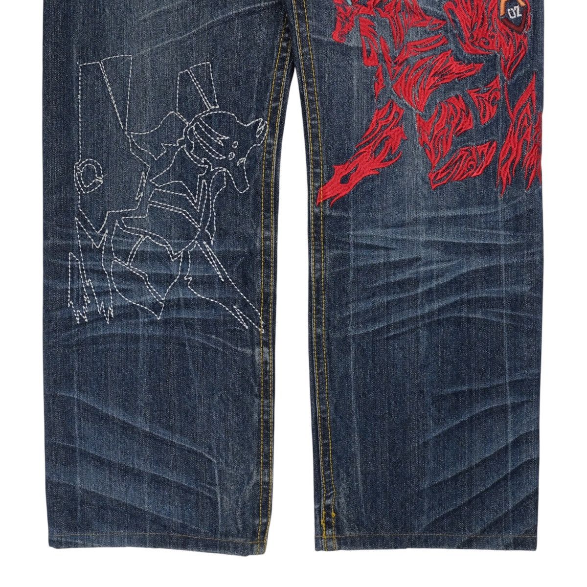 Japanese Brand Nishiki Evangelion Jeans Size US 30 / EU 46 - 4 Thumbnail