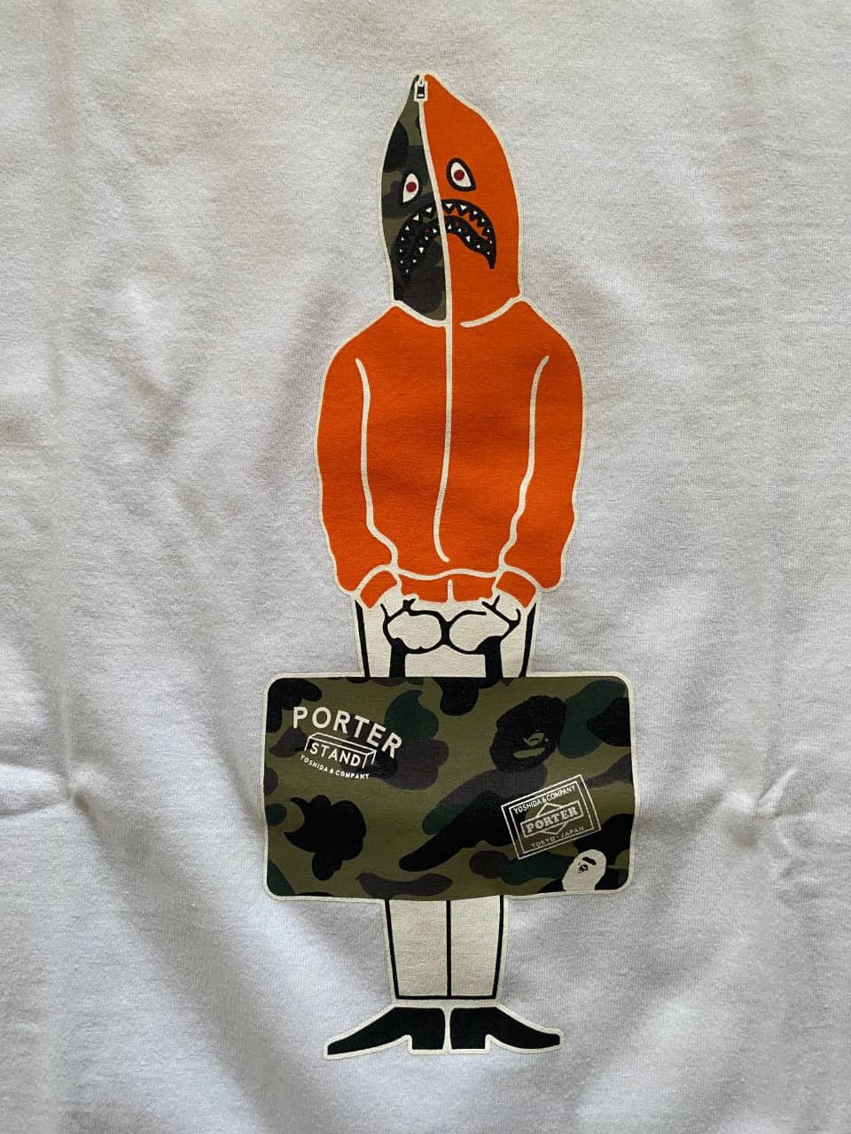 Bape × Porter Bape x Porter Shark tee Size US XL / EU 56 / 4 - 3 Thumbnail
