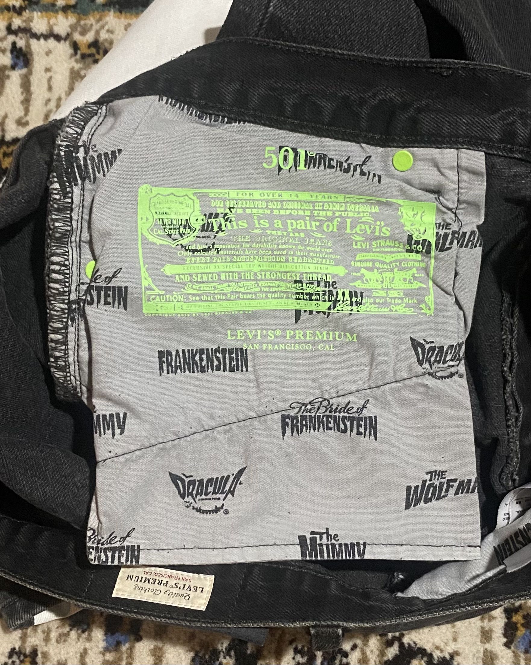 Levi's Levi's® 501 X Universal Monsters® 90s Size US 32 / EU 48 - 5 Thumbnail