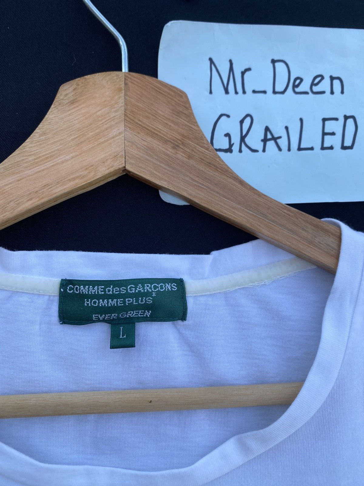 Comme des Garcons Rare Comme Des Garcons Homme Longsleeve Tshirt Size US L / EU 52-54 / 3 - 13 Thumbnail