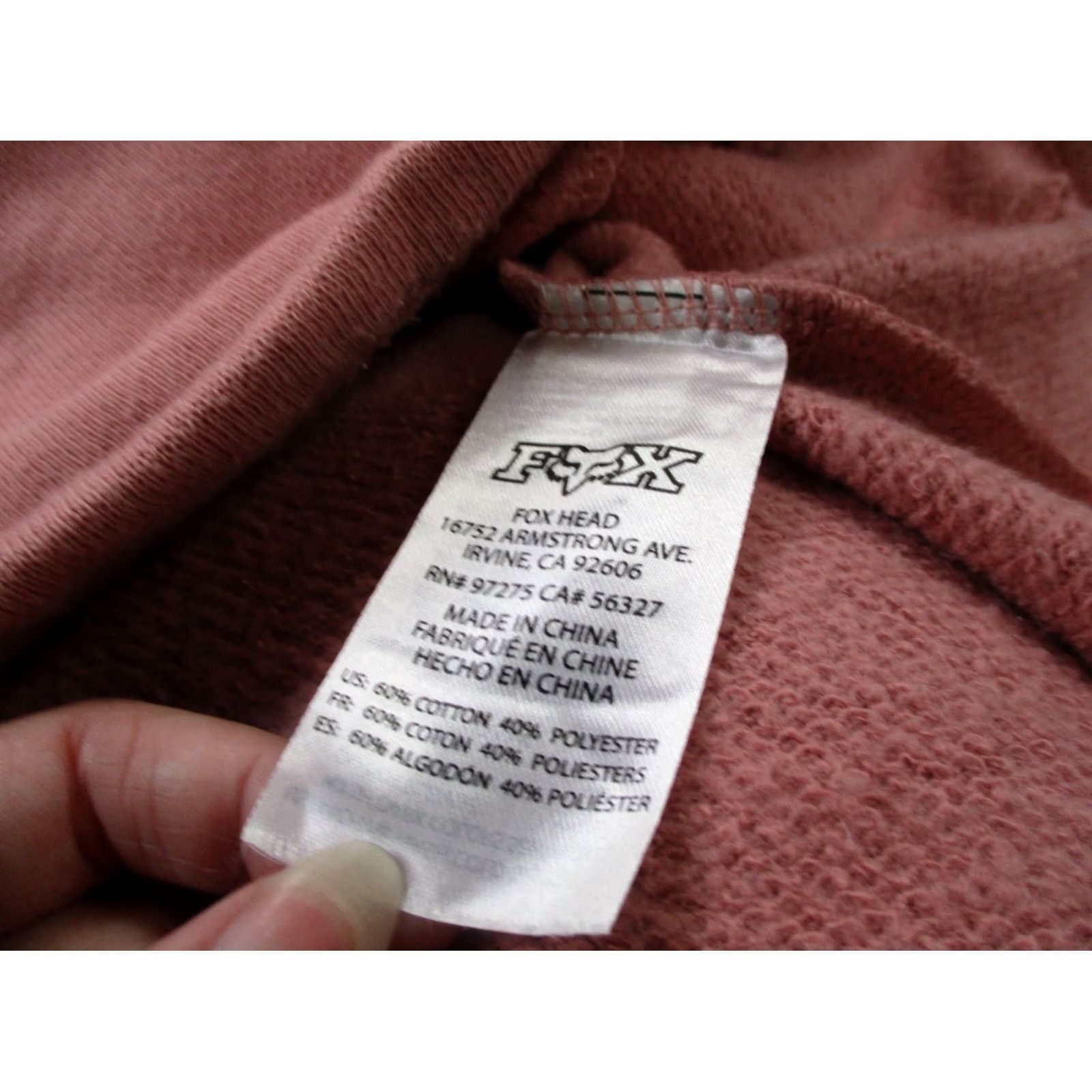 Fox Racing VINTAGE Fox Racing Sweater Women XS Pink Cardigan Sport Varsity Preppy Fall Logo Size XS / US 0-2 / IT 36-38 - 7 Thumbnail