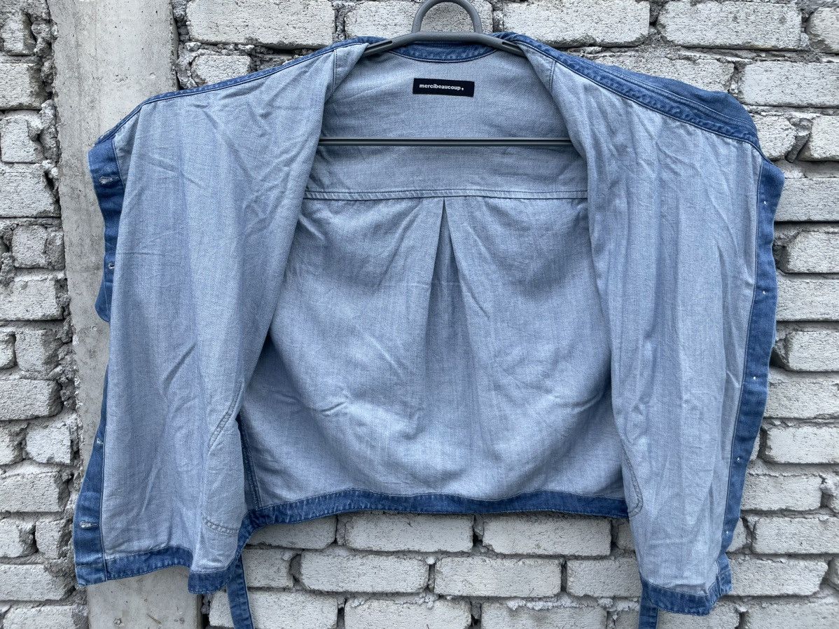 Issey Miyake × mercibeaucoup Mercibeaucorp Indigo Dye Baggy Hype Jacket Size S / US 4 / IT 40 - 12 Thumbnail