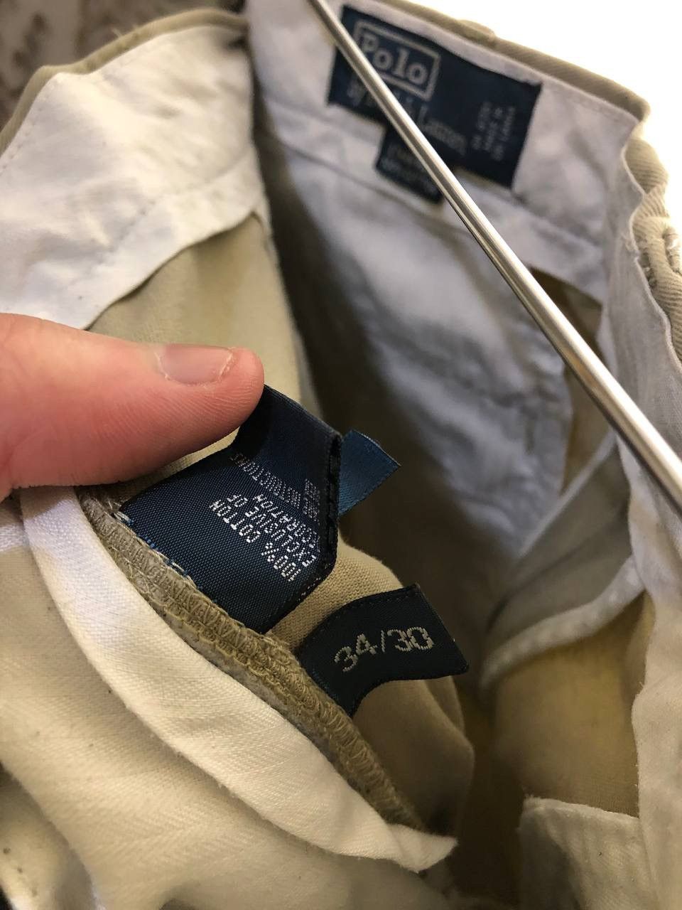 Polo Ralph Lauren VINTAGE POLO RALPH LAUREN CHINO PANTS RETRO DELUX Y2K 90s Size US 34 / EU 50 - 5 Thumbnail