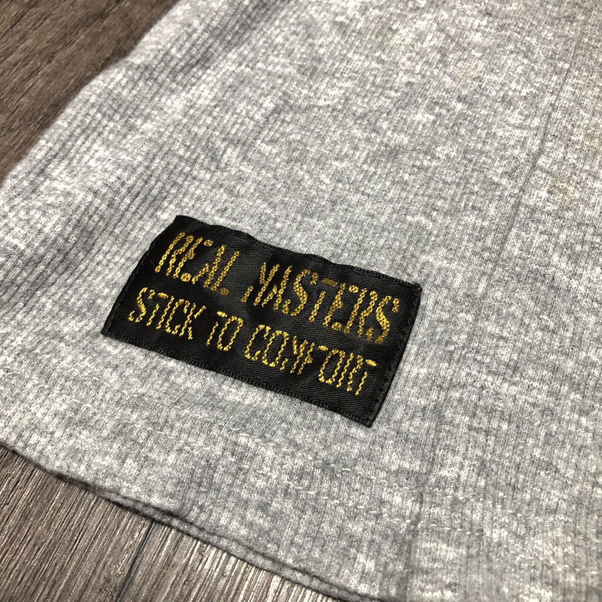 Vintage Vintage Real Masters Garment x Accomplish Long Sleeve Tshirt Size US M / EU 48-50 / 2 - 12 Thumbnail