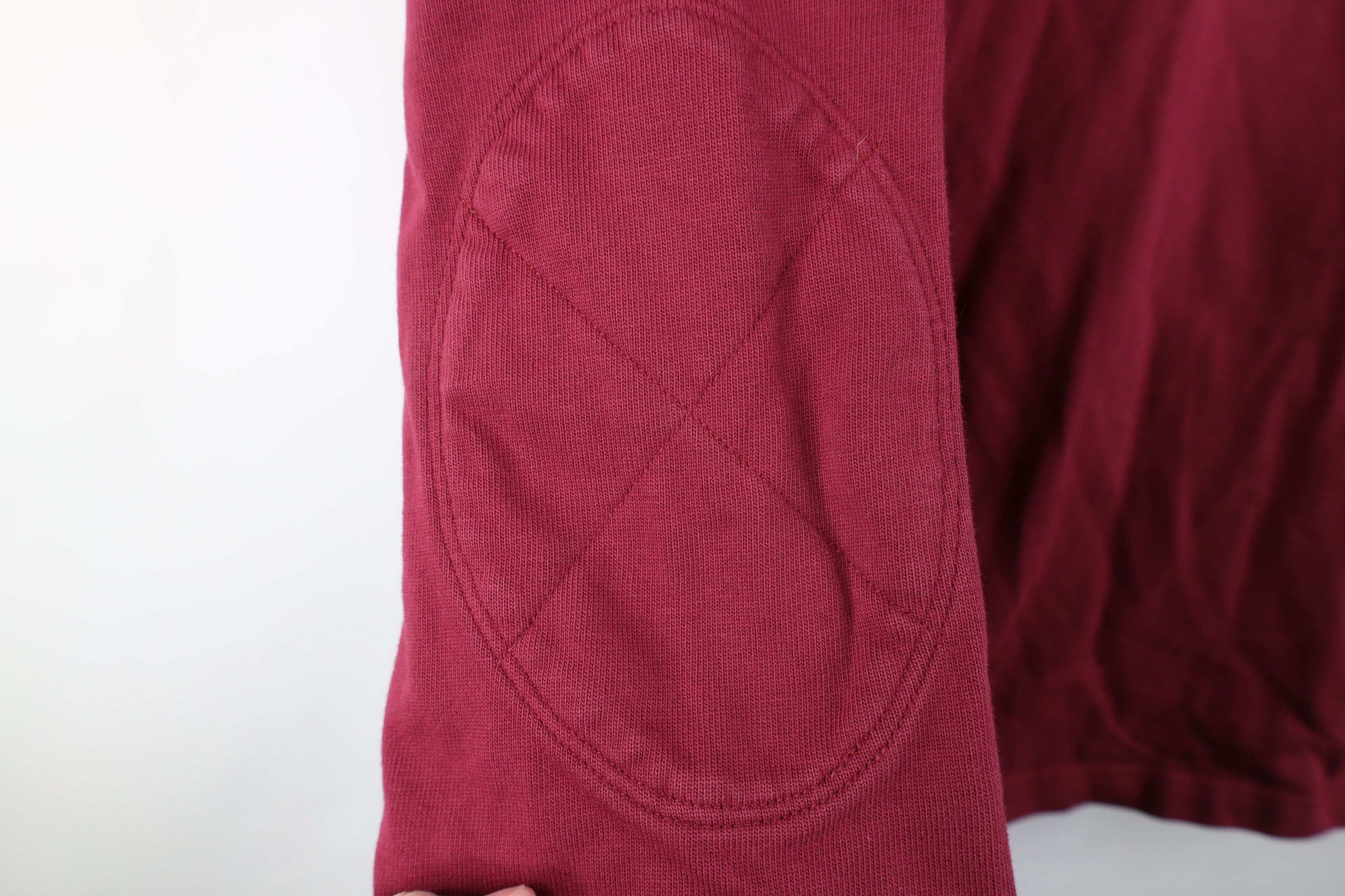 J.Crew Y2K J Crew Oarsman Rugby 1/4 Half Zip Pullover Sweater Red Size US XL / EU 56 / 4 - 4 Thumbnail