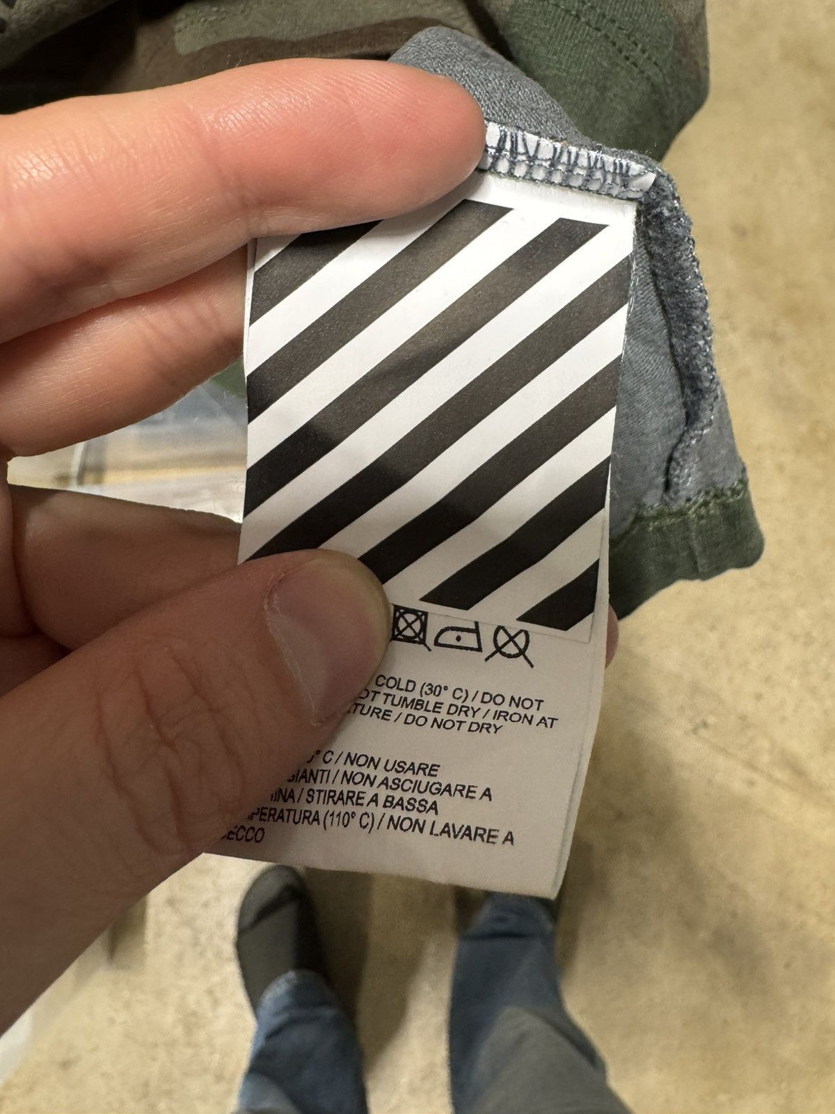 Off-White Off-White Camouflage Arrow T-Shirt NEW 500$ Size US XL / EU 56 / 4 - 6 Thumbnail