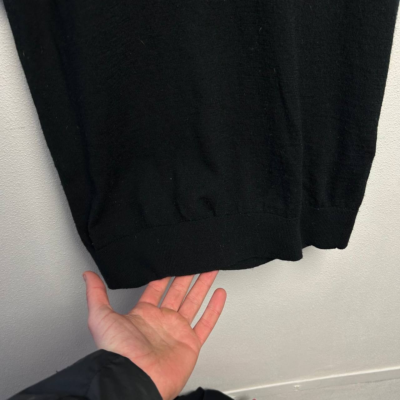 Reiss Luxuey Reiss 1/3 zip designer oldmoney streetwear wool polo Size US M / EU 48-50 / 2 - 7 Thumbnail