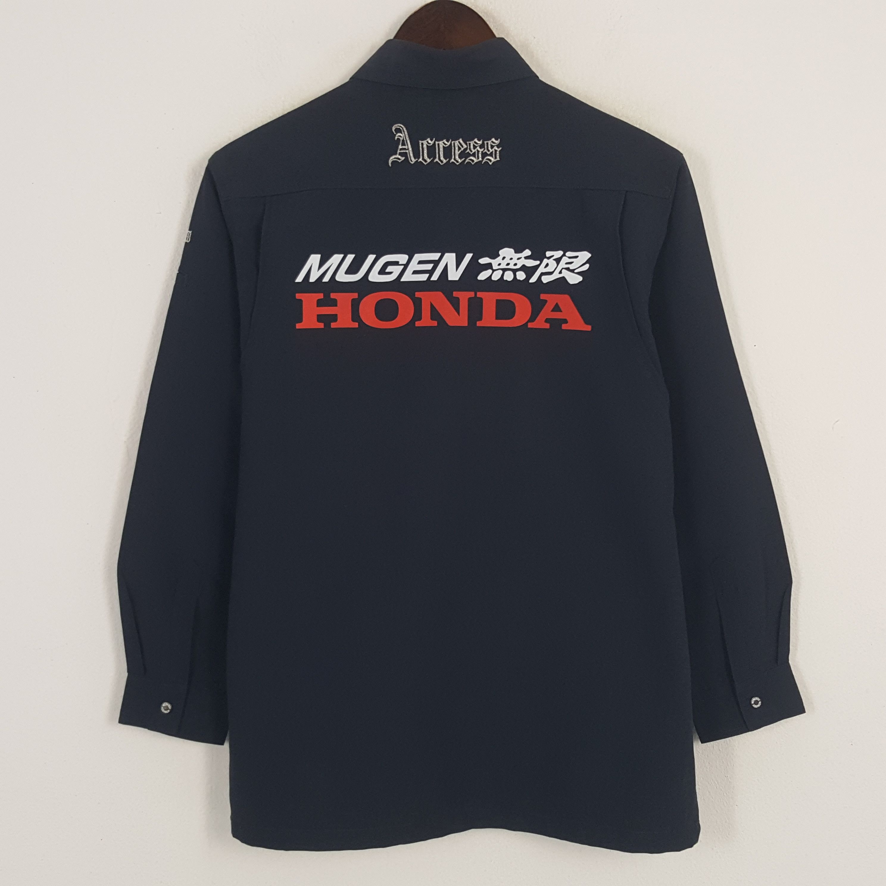 Honda × Vintage Vintage Mugen Honda Custom Art Button Up Shirt Size US S / EU 44-46 / 1 - 1 Thumbnail