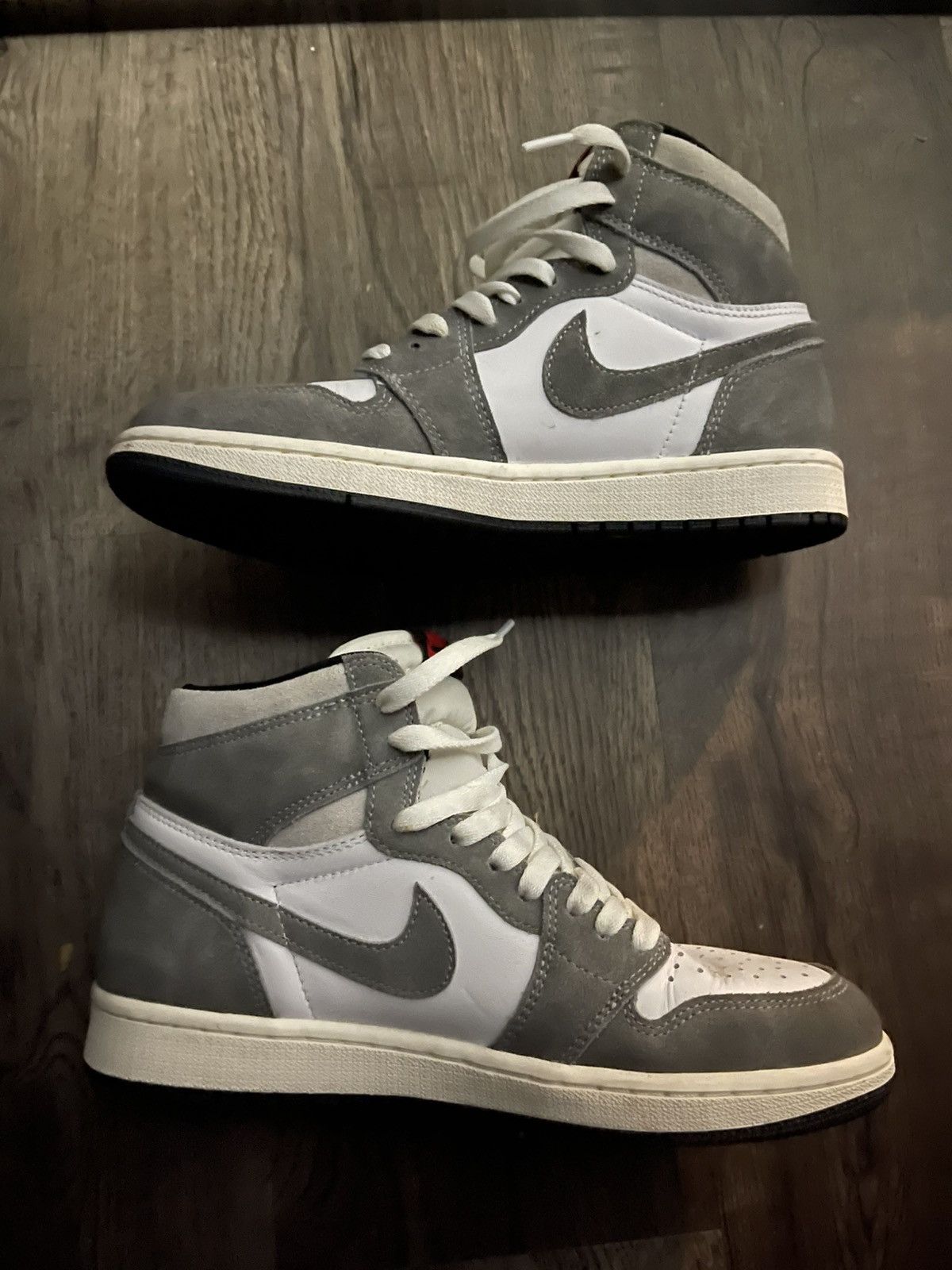 Jordan Brand Jordan 1 Retro High Wash Black Size US 8.5 / EU 41-42 - 2 Thumbnail