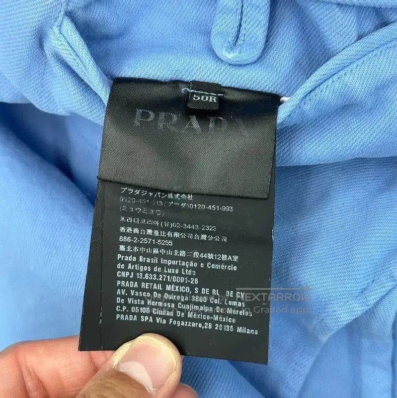 Prada Prada Men's Long Sleeve Spring Jacket. Size US L / EU 52-54 / 3 - 5 Thumbnail